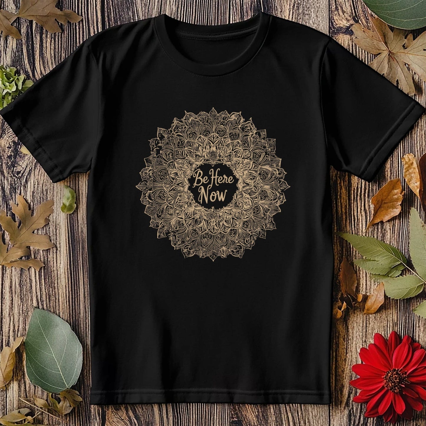 Be Here Now 2 Mandala T-Shirt