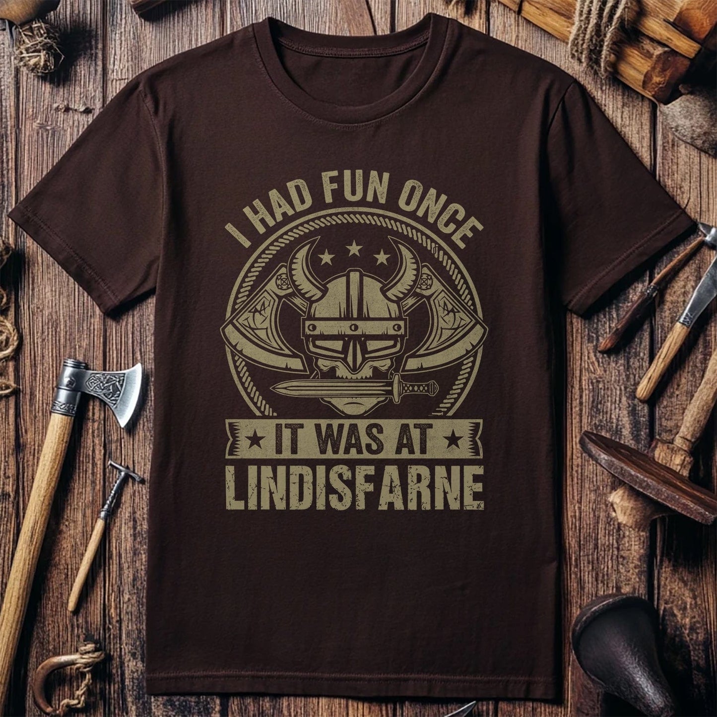 I Had Fun Once Lindisfarne T-shirt