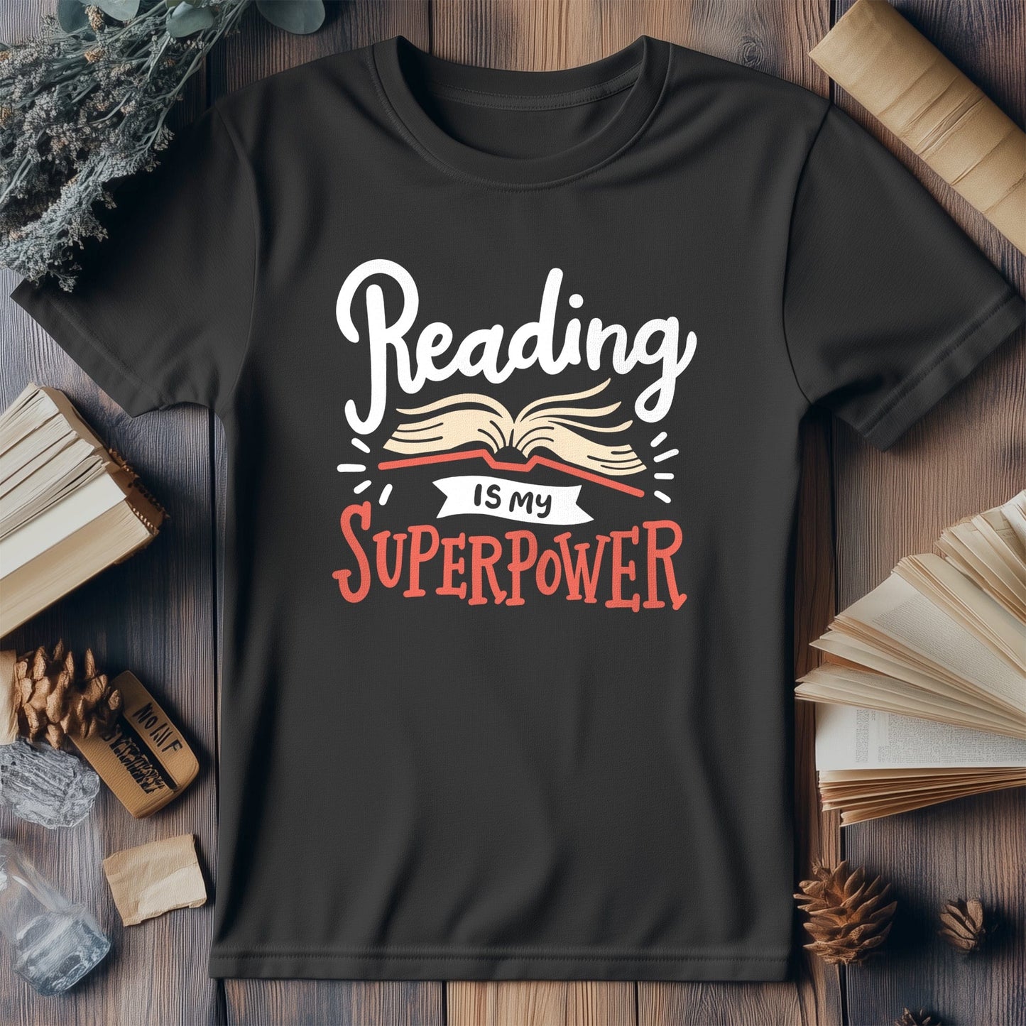 Reading is My Superpower T-Shirt
