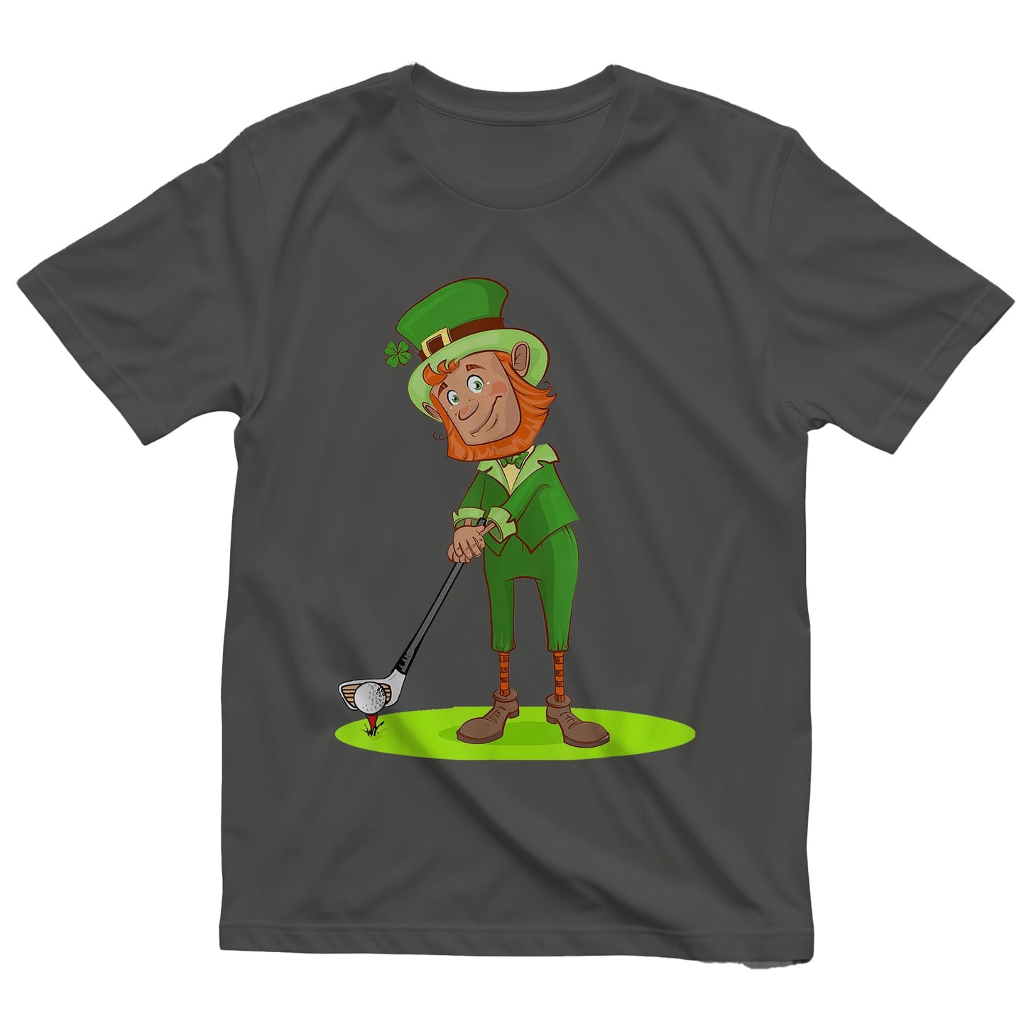 Lucky Leprechaun Golfing T-Shirt