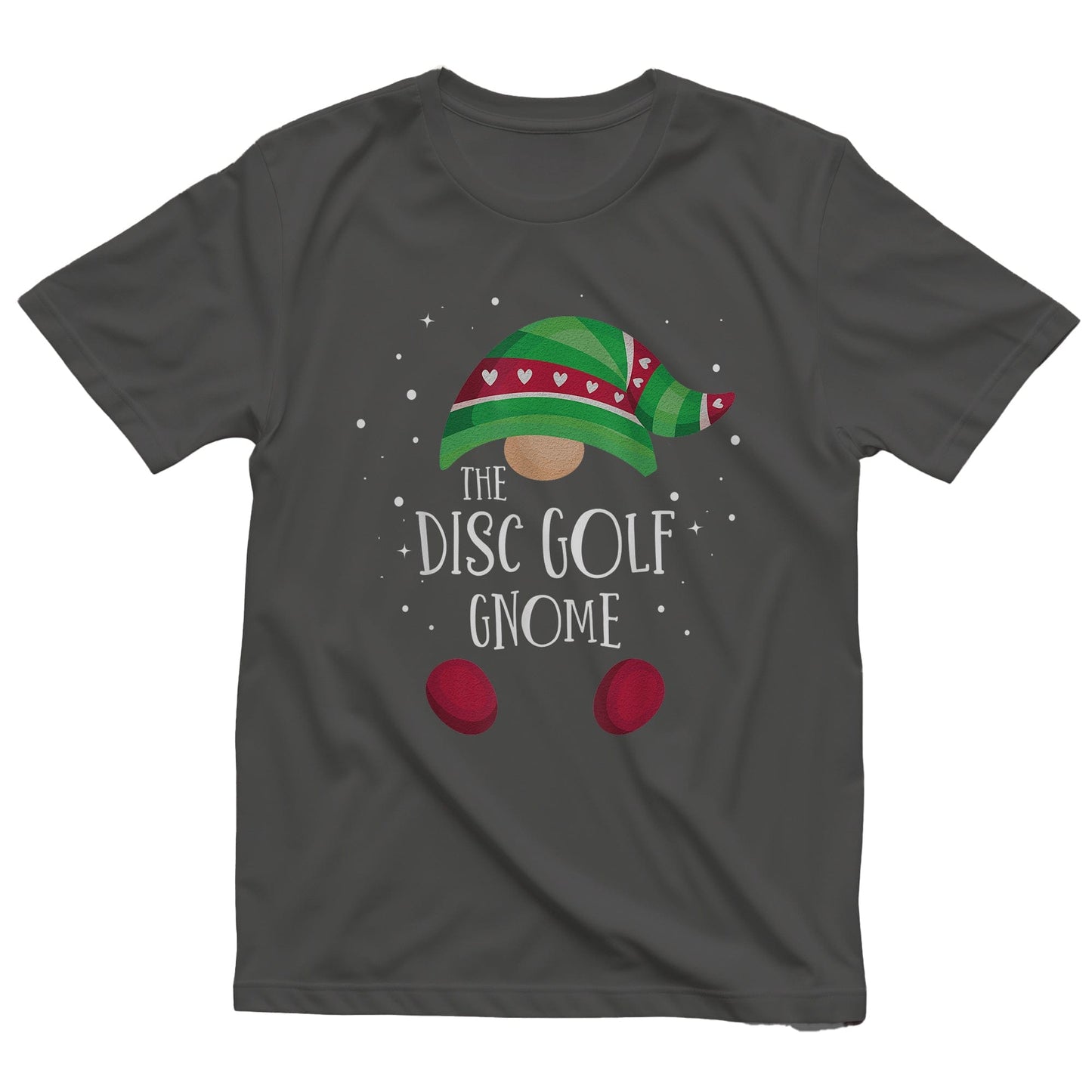 Disc Golf Gnome Family Christmas t-shirt
