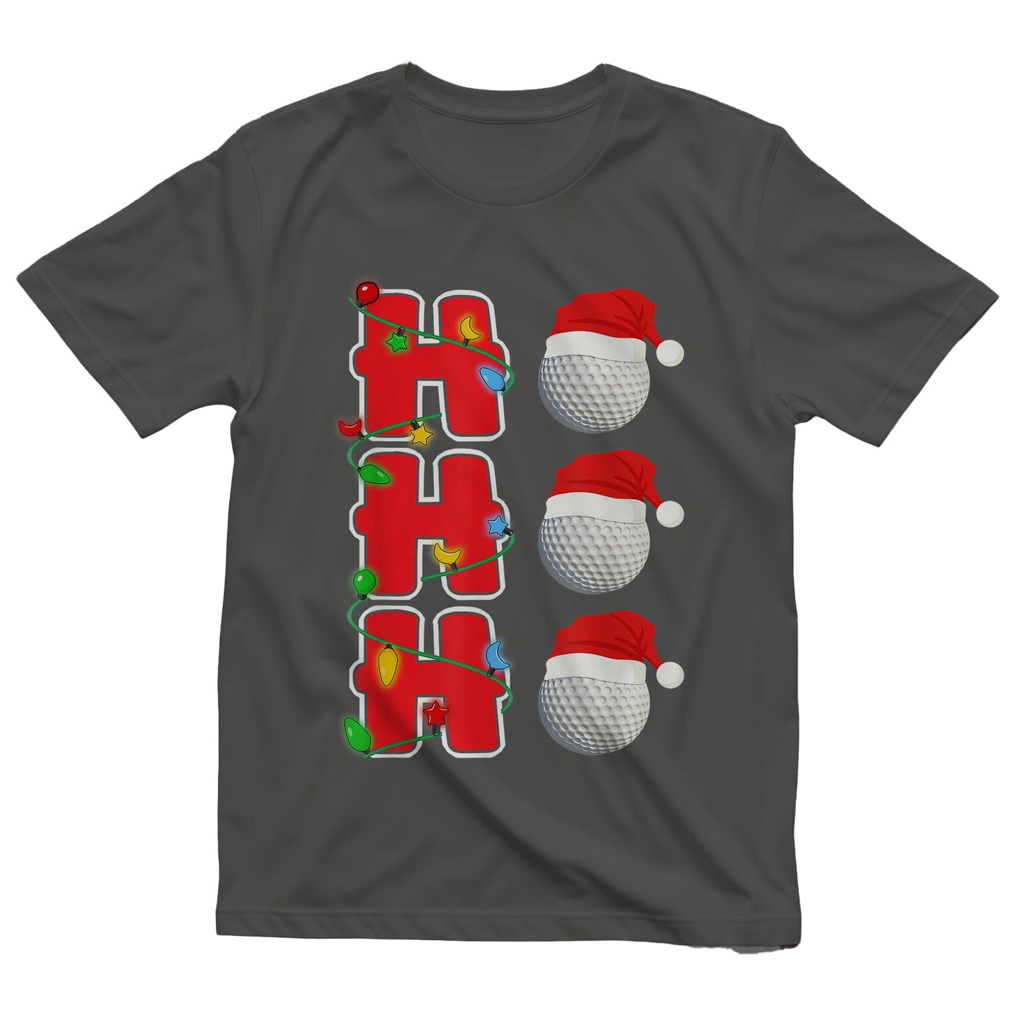 Ho-Ho-Hole in One! Santa Golf t-shirt