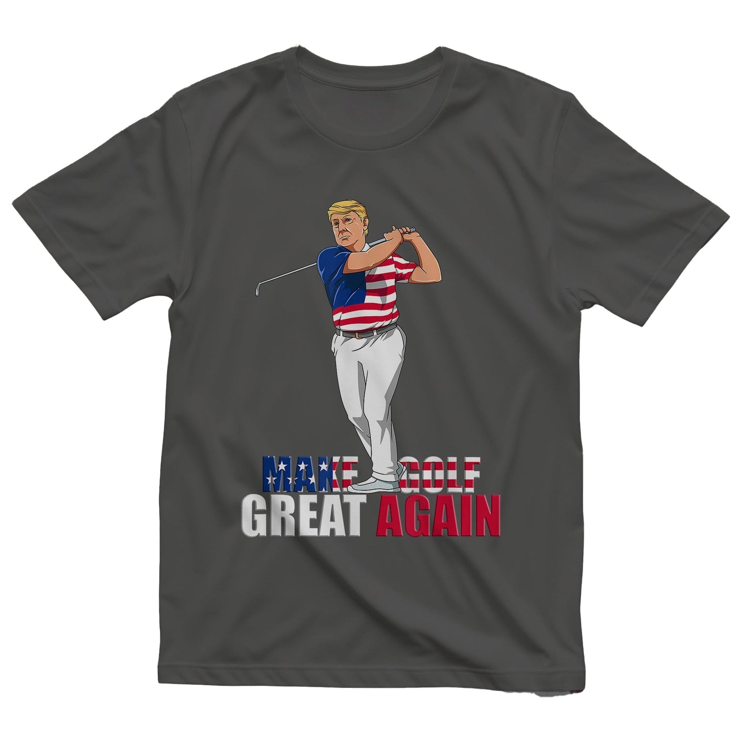 Make Golf Great Again Funny Trump t-shirt