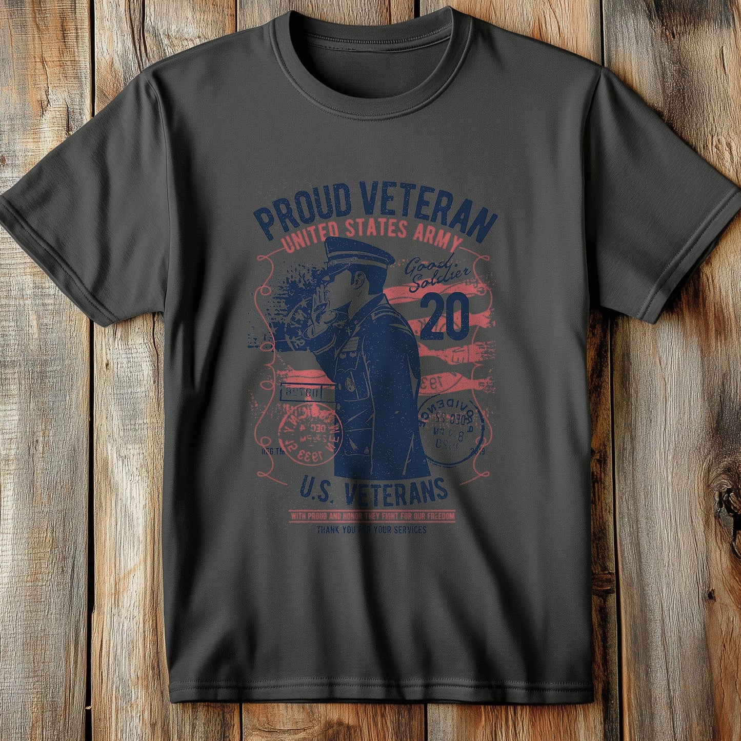 Proud Veteran t-shirt