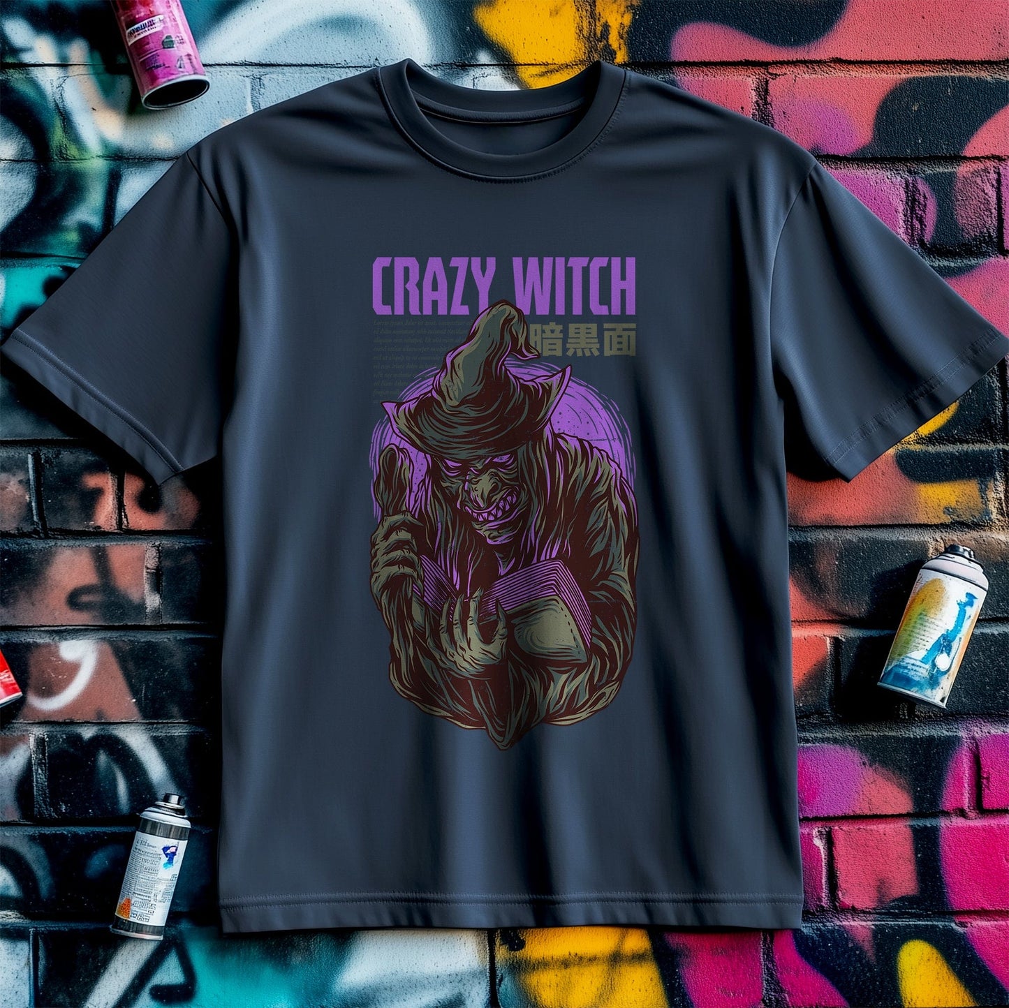Crazy Witch T-shirt - Unleash Your