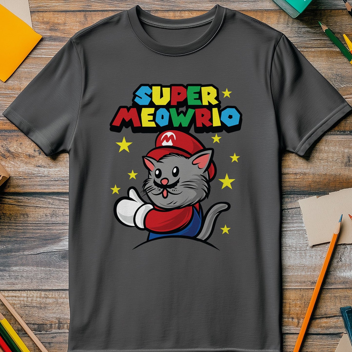 Super Meowrio T-shirt