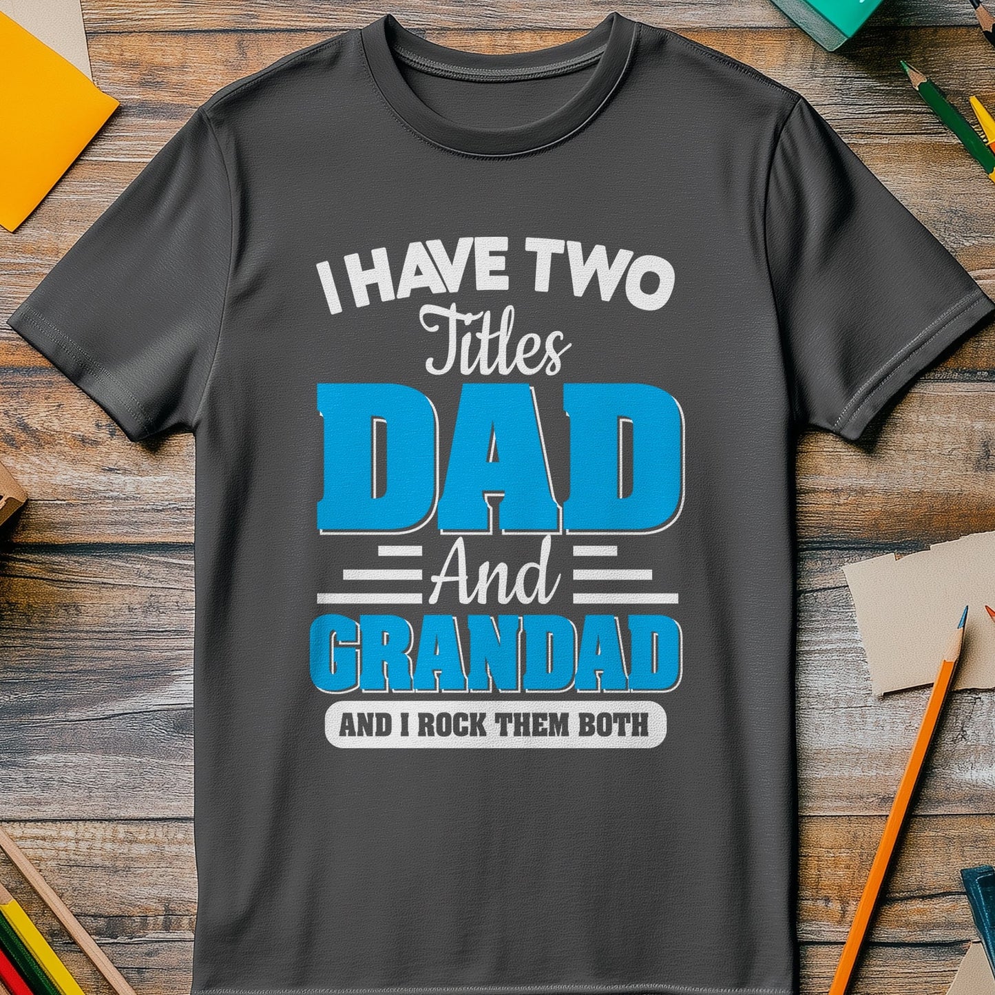 Dad & Grandad Rock 2 T-Shirt