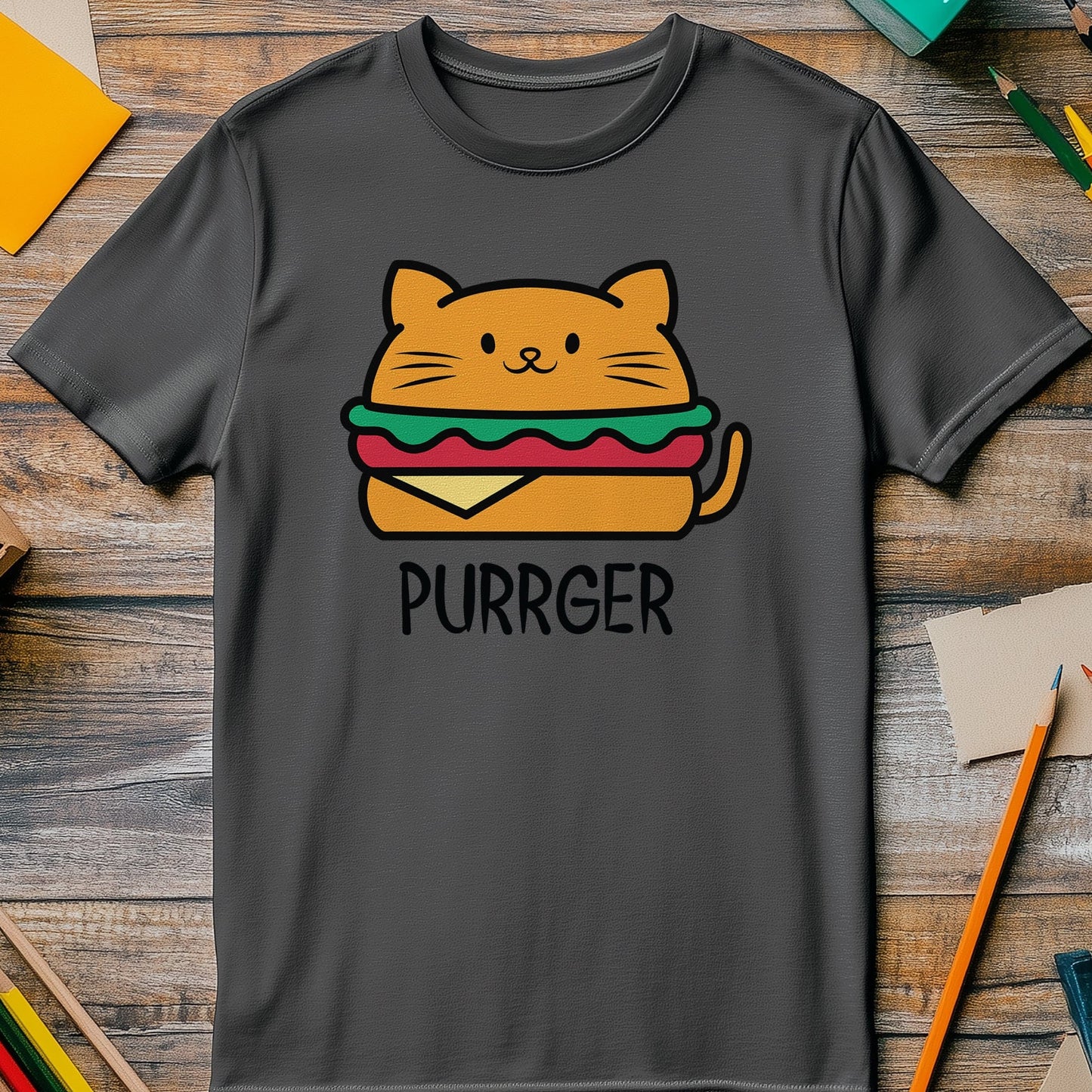 Purrger Cat T-Shirt