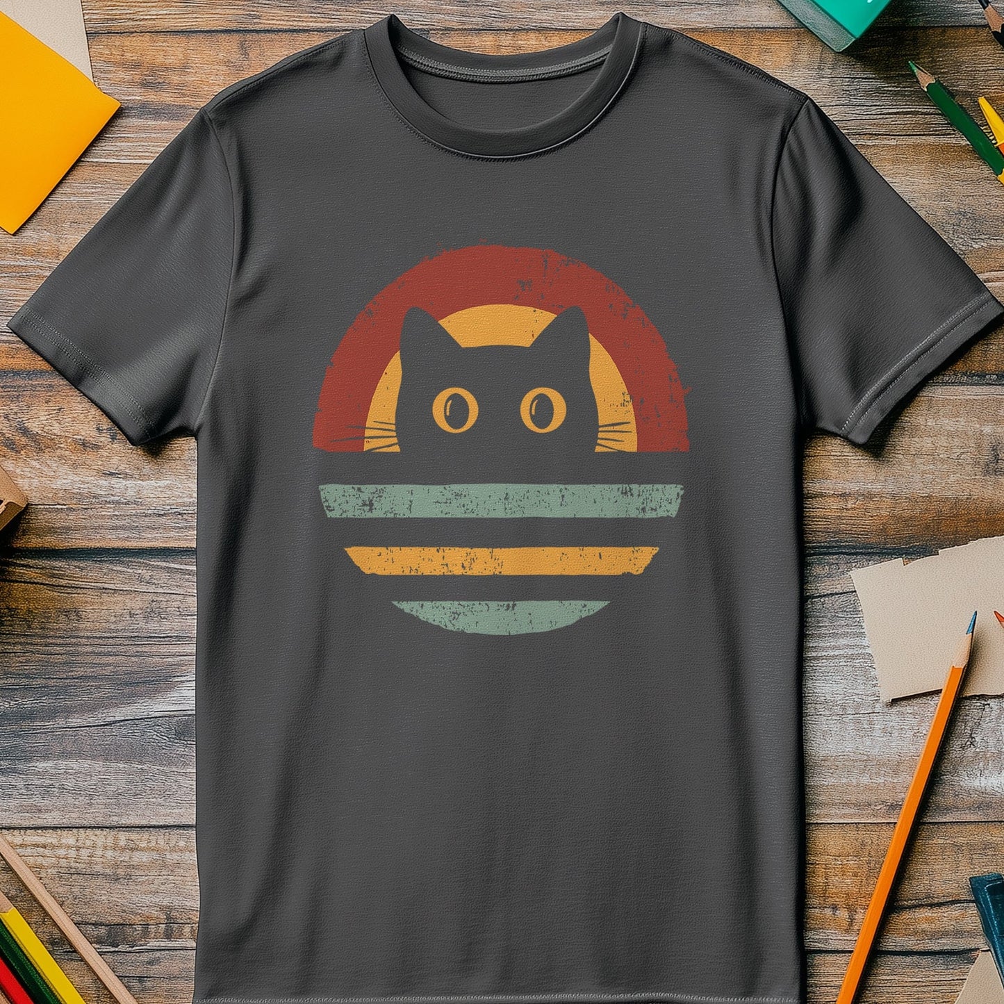 Cat Retro 2 T-Shirt