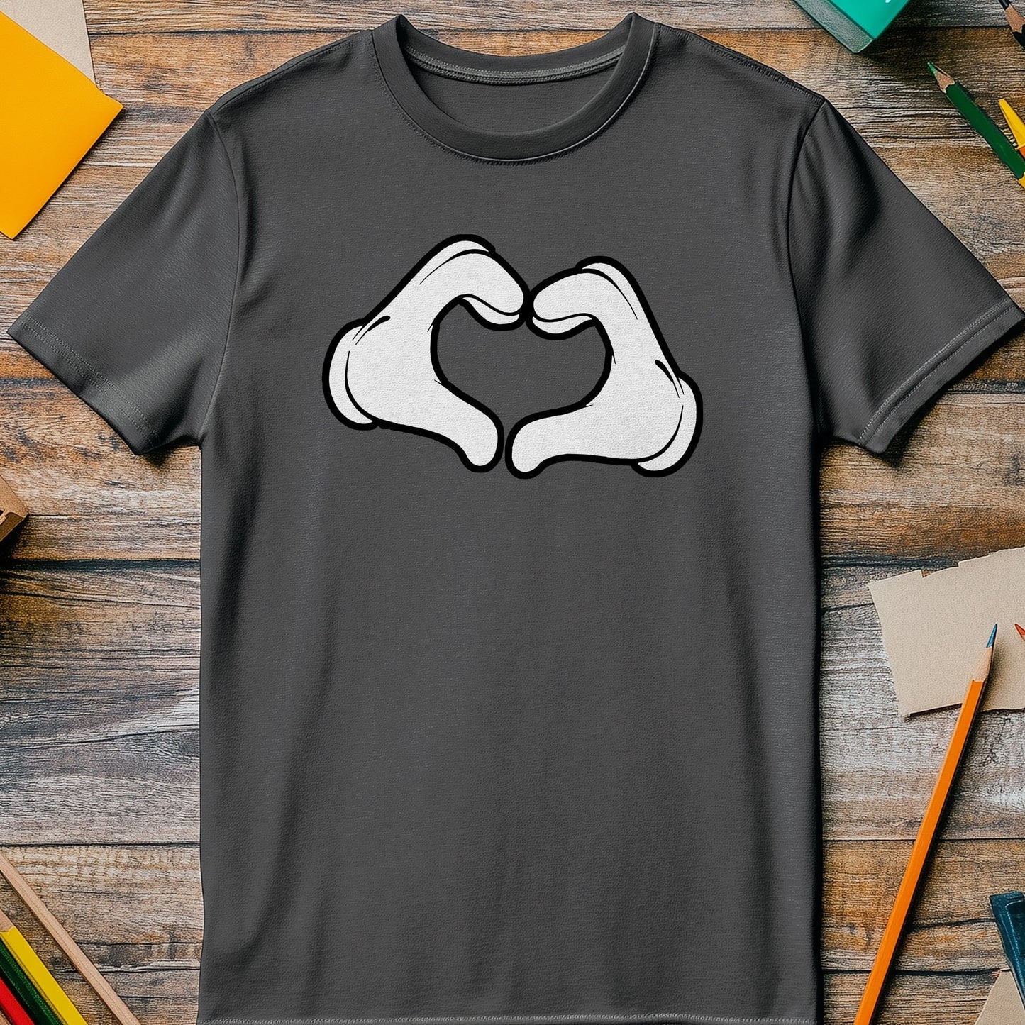 Gloves Heart T-Shirt