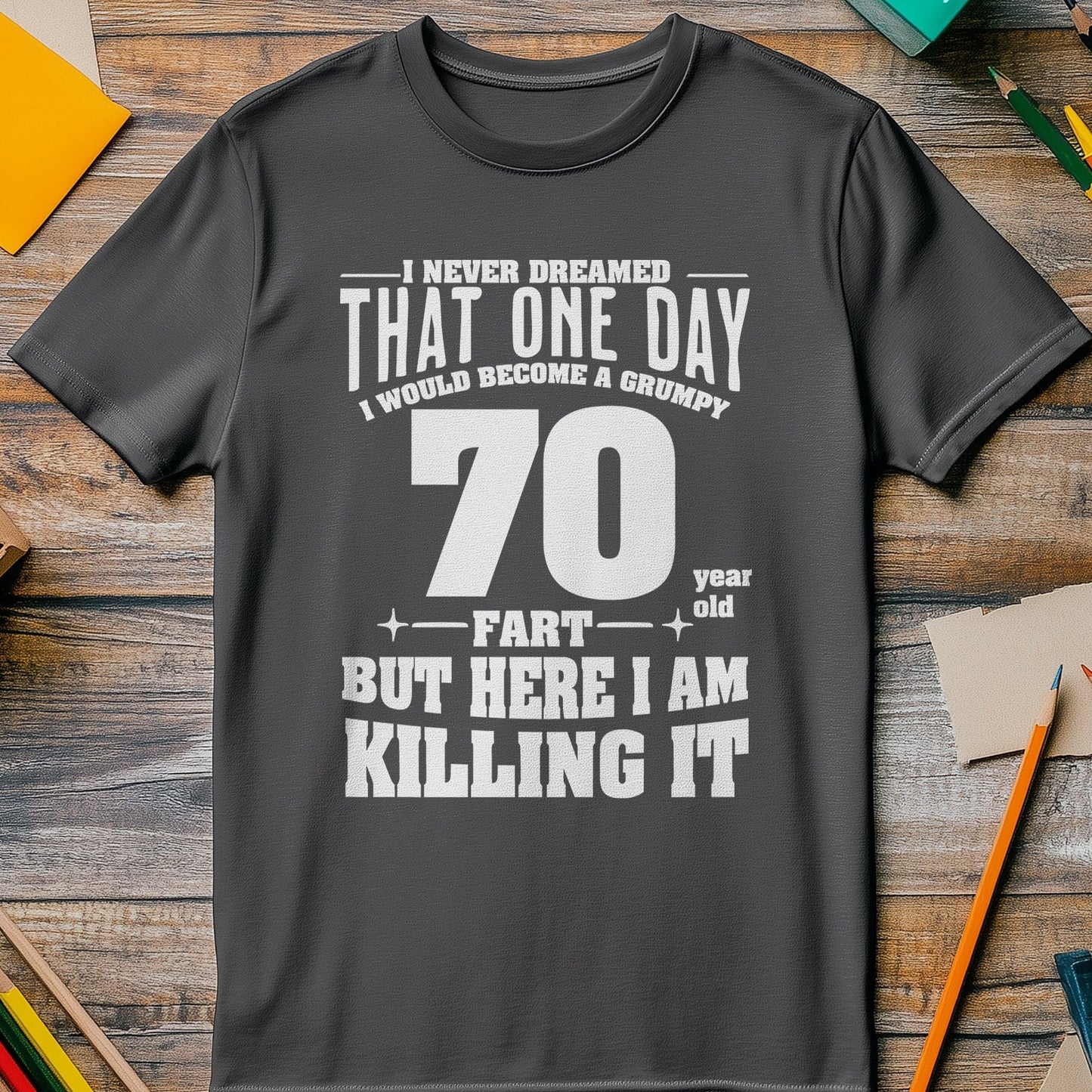 Grumpy Old Fart 70 t-shirt