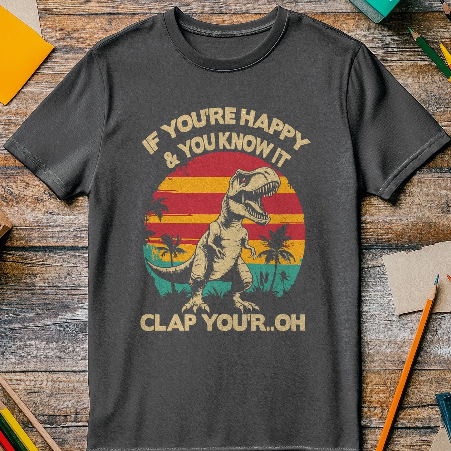 T-Rex Happy 1 T-Shirt
