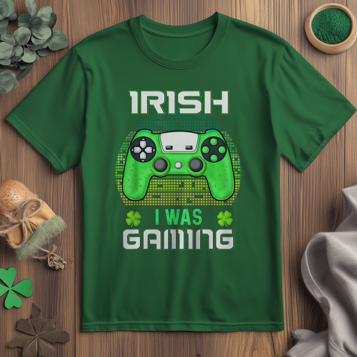 Irish I Was Gaming T-Shirt