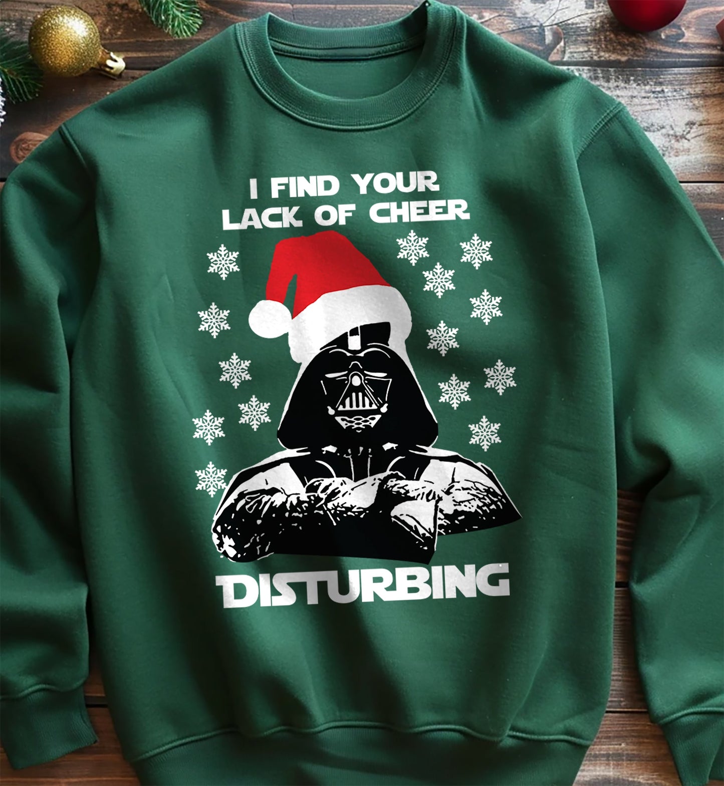 Vader-Lack-Of-Cheer-Christmas Sweatshirt