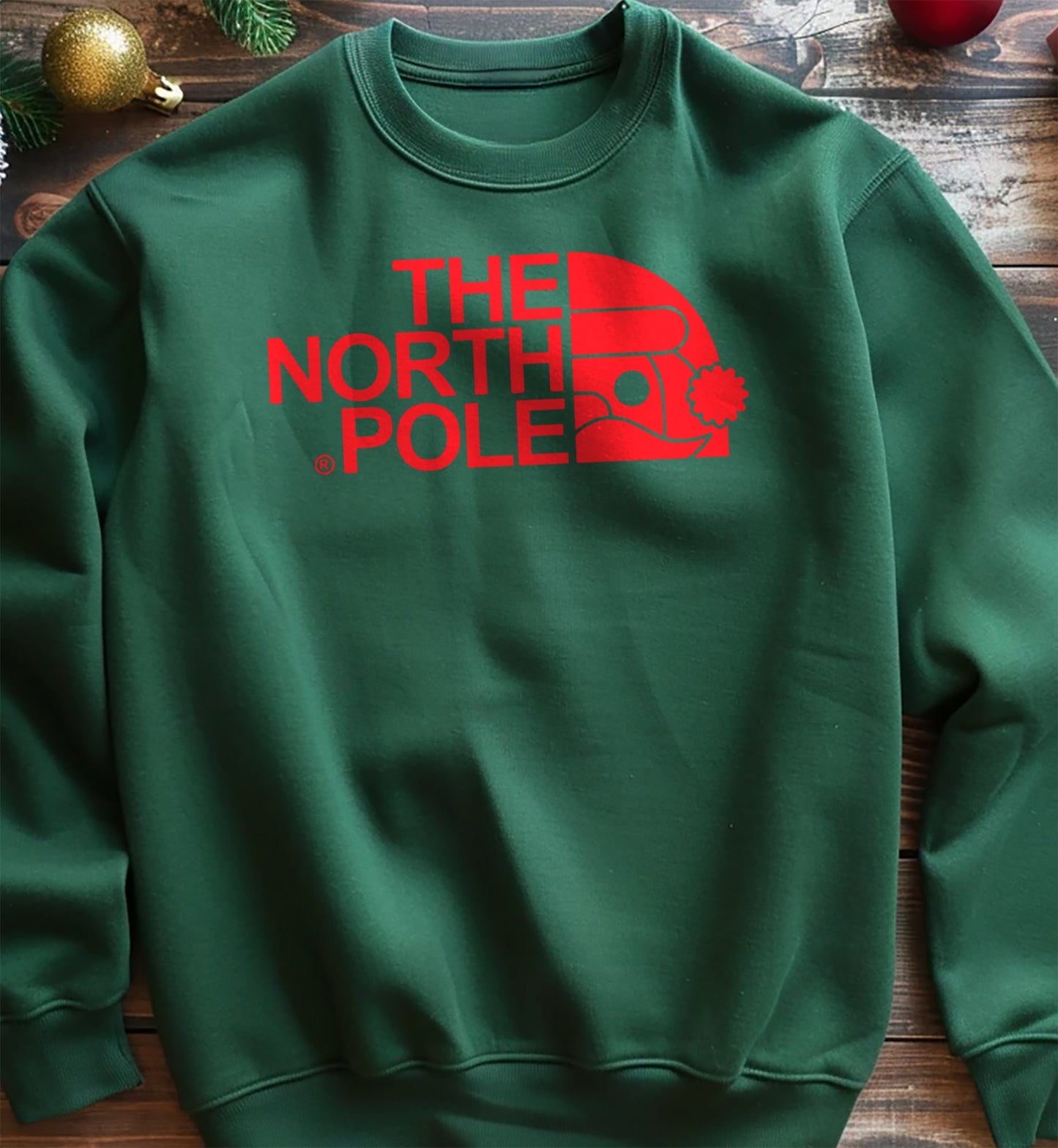 The North Pole Red Sweatshirt
