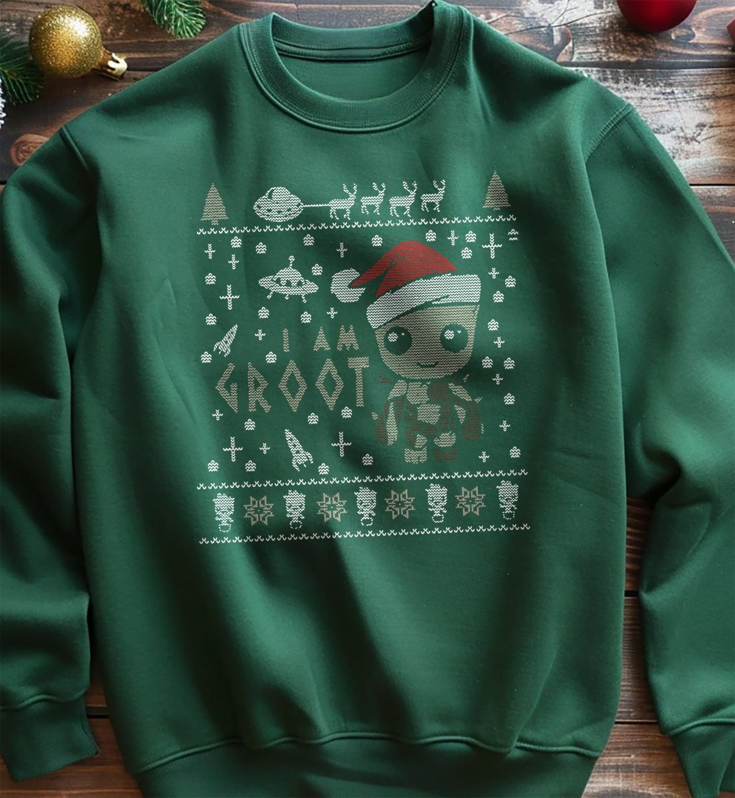 I Am Groot Xmas Sweatshirt