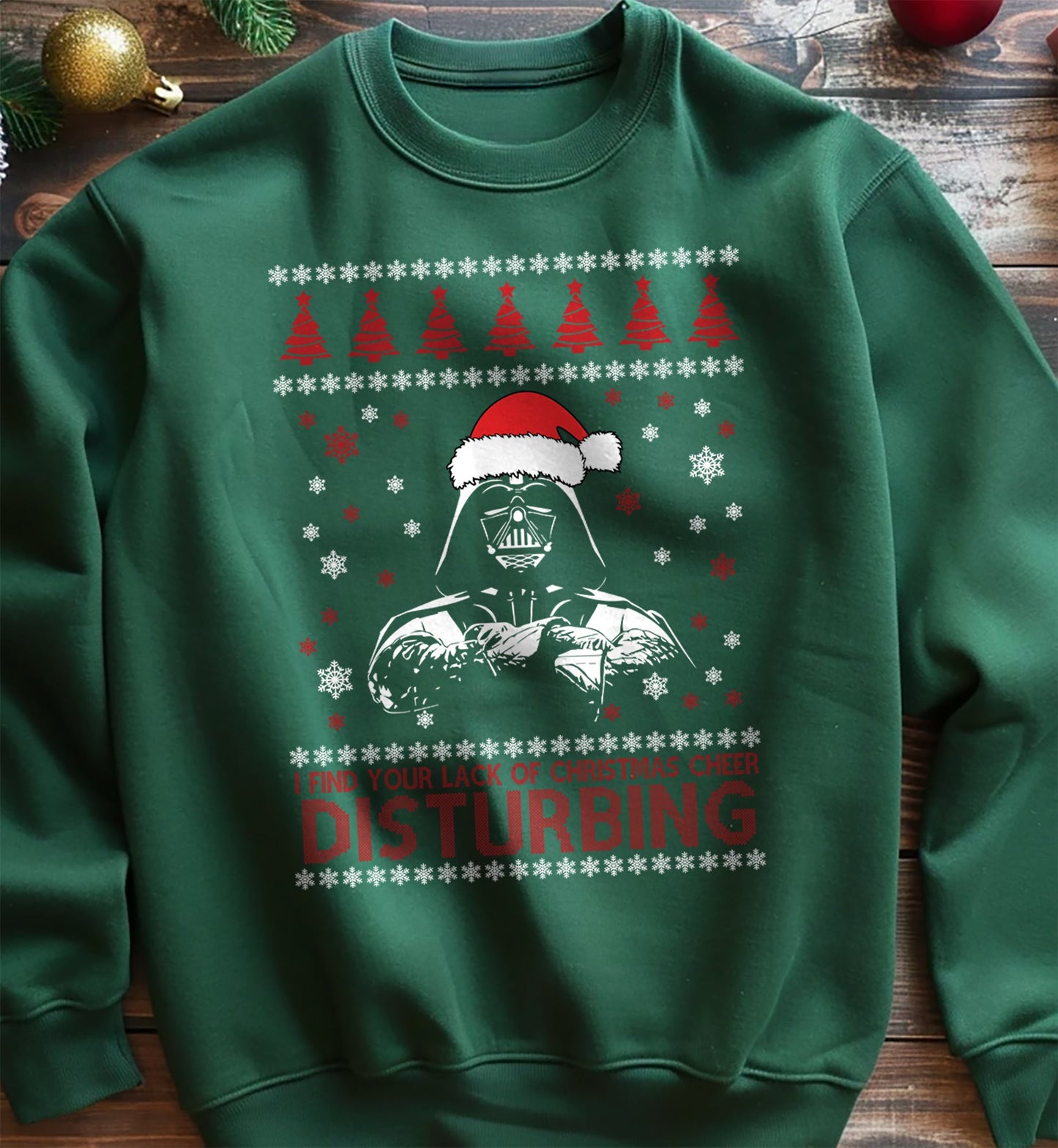 Lack of Christmas Cheer Darth Vader Sweatshirt
