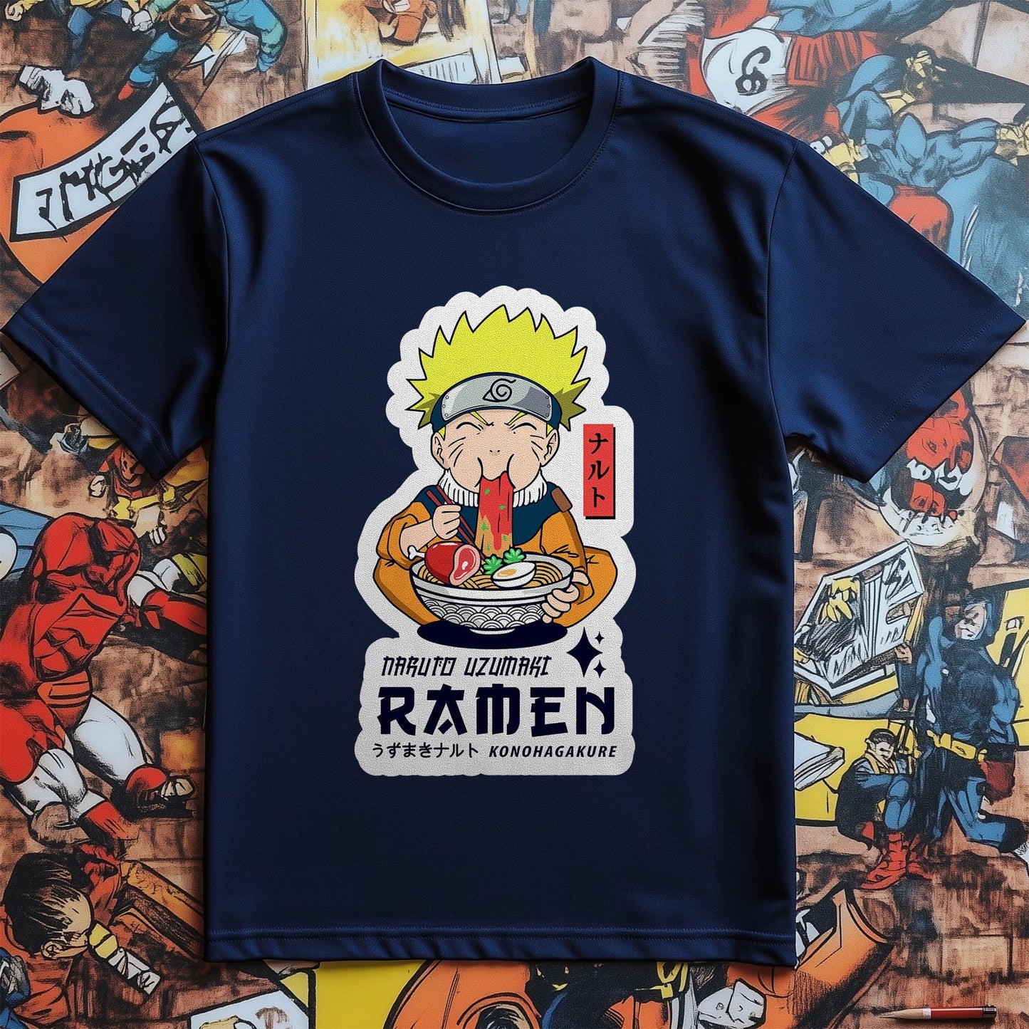Naruto Uzumaki Ramen T-Shirt Fuel