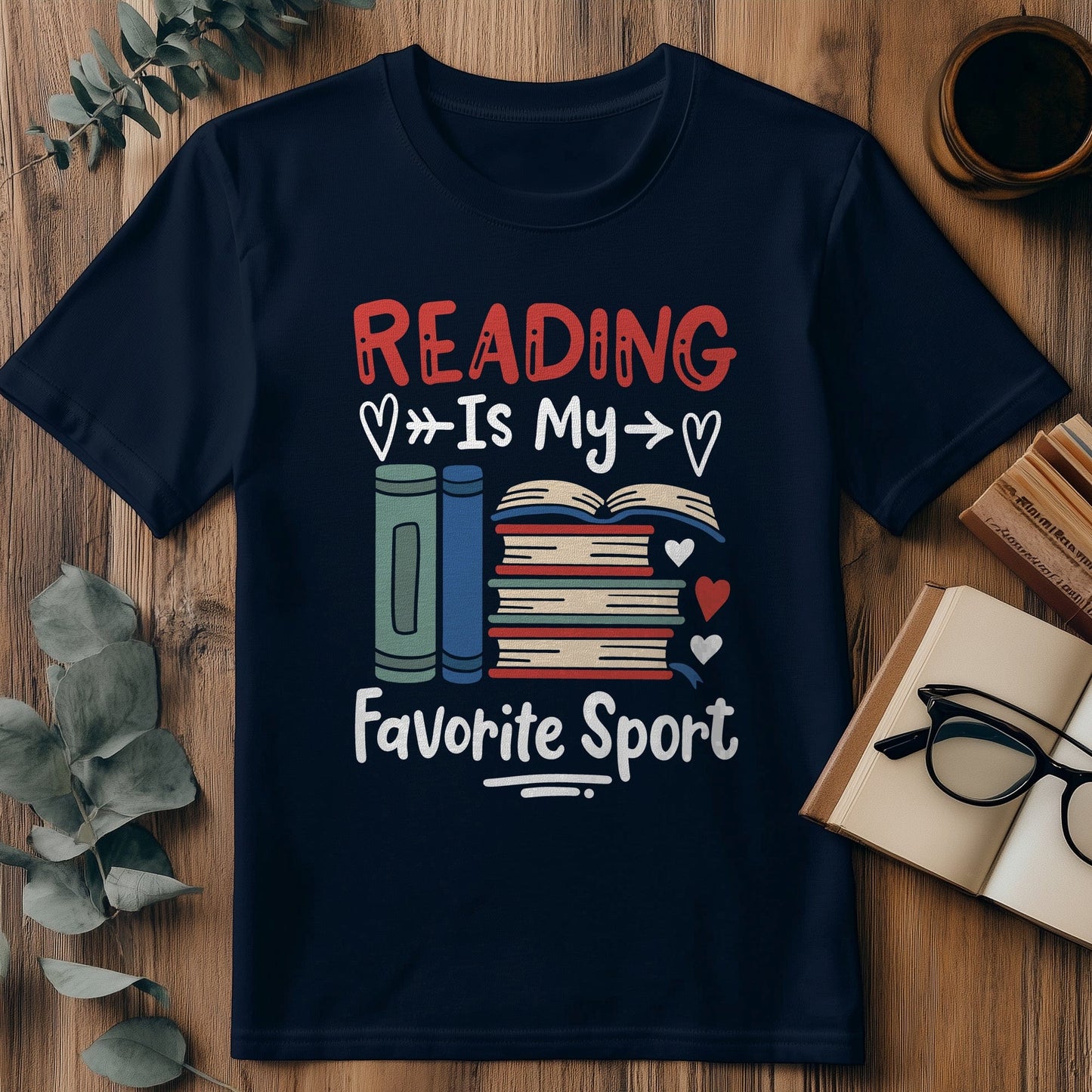 Reading is My Support Kids Tee