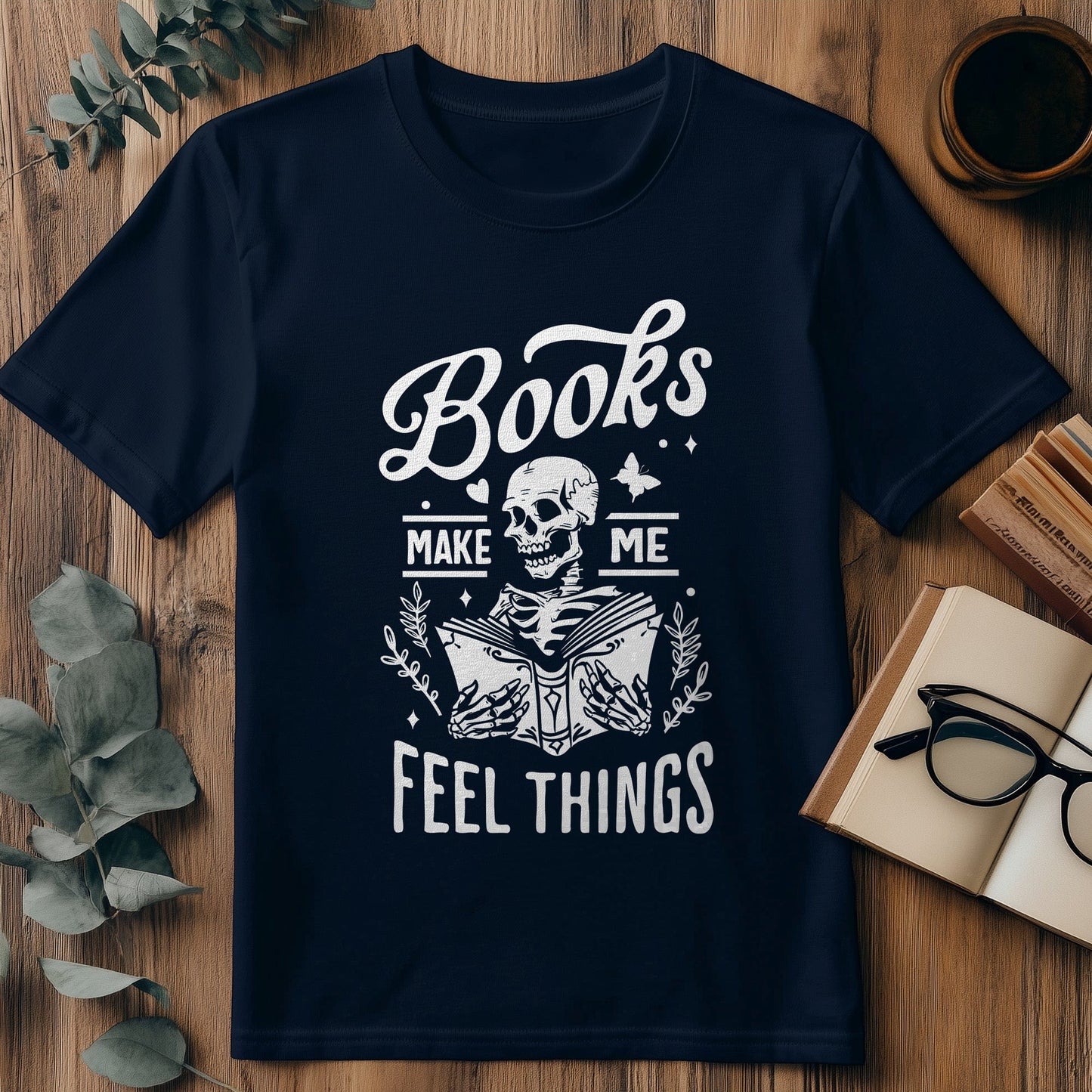 Books Make Me Feel Whimsical T-shirt