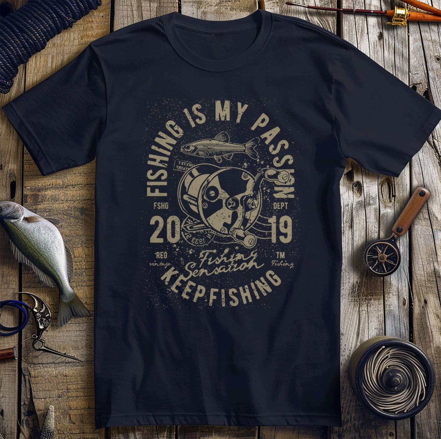 Fishing Is My Passion T-Shirt