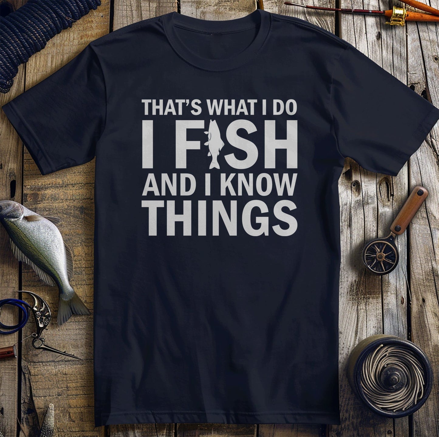 Fish and Know 1 T-shirt