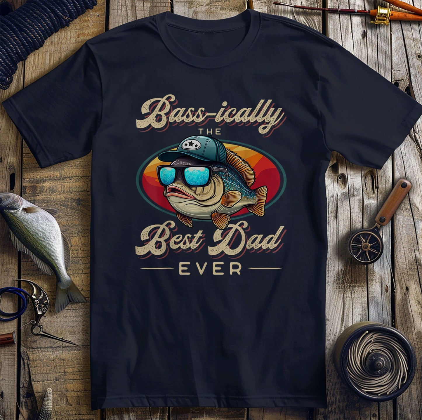 Funny Fishing Father's Day T-Shirt