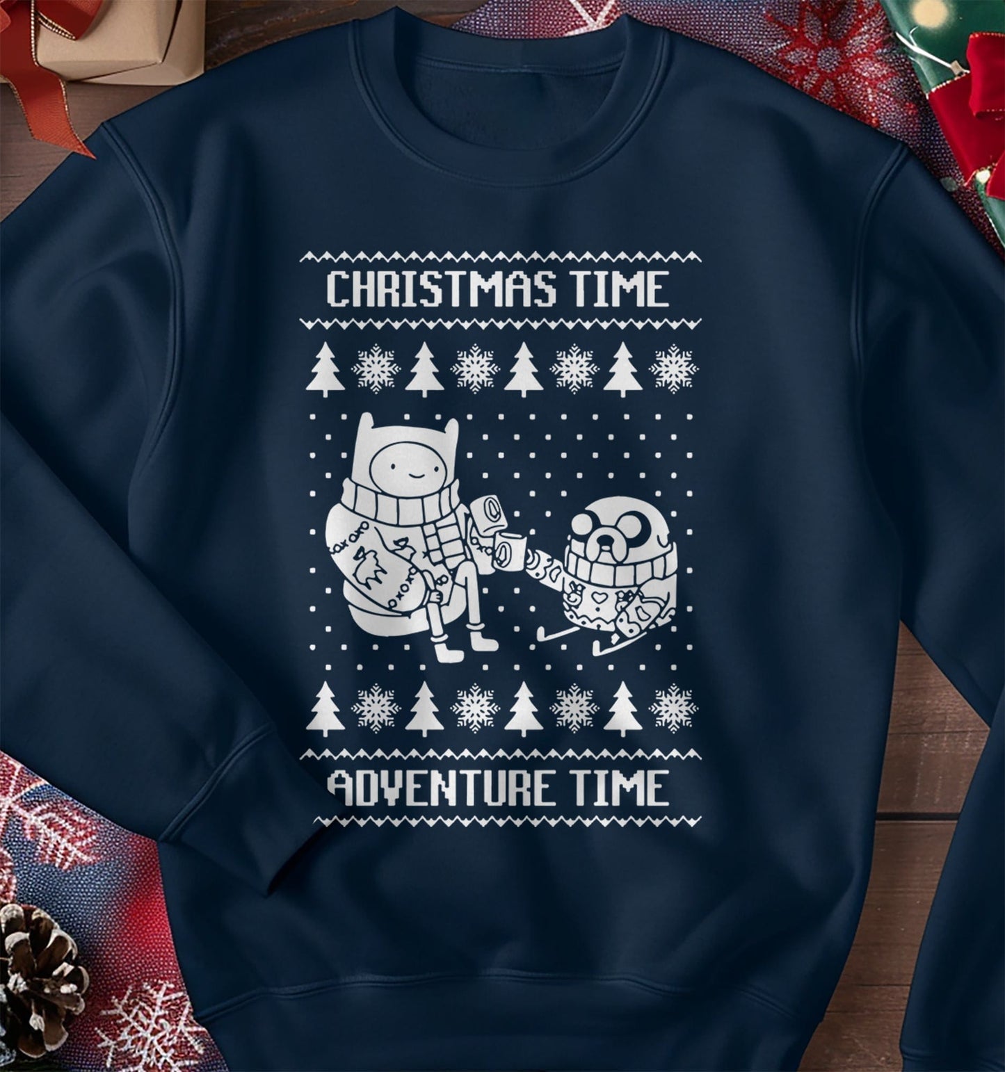 Adventure Time Christmas Sweatshirt