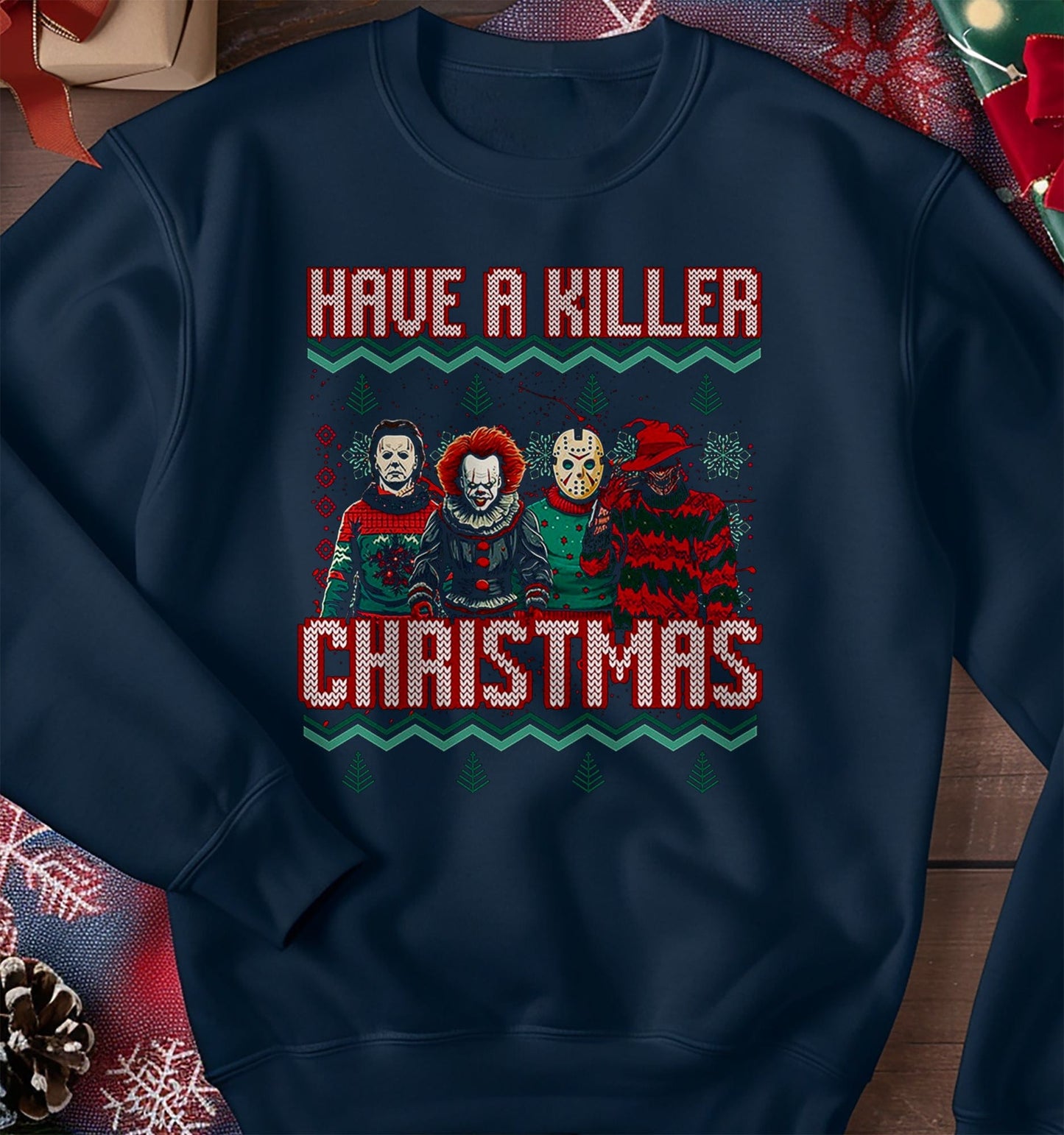 Horror-Christmas Sweatshirt