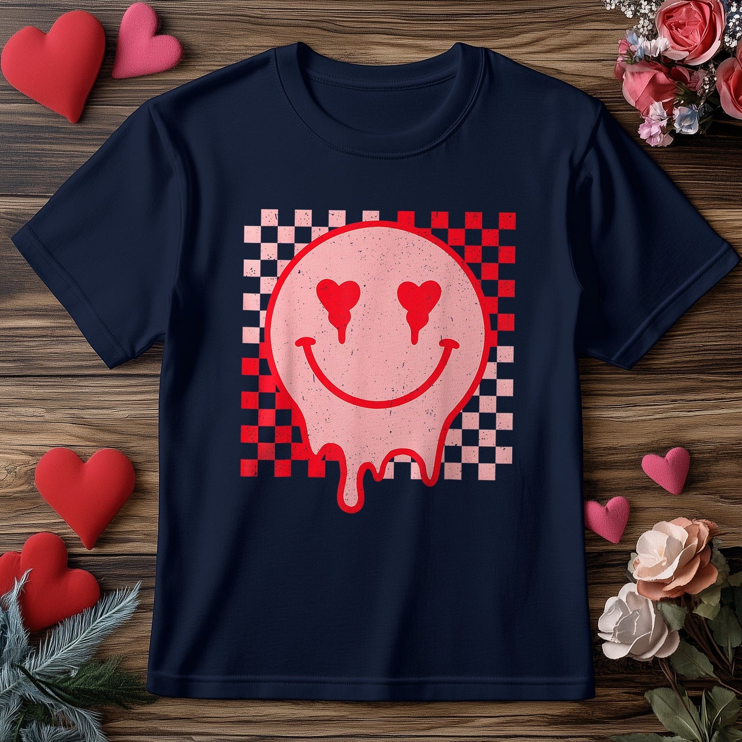 Retro Groovy Valentine's Day T-Shirt