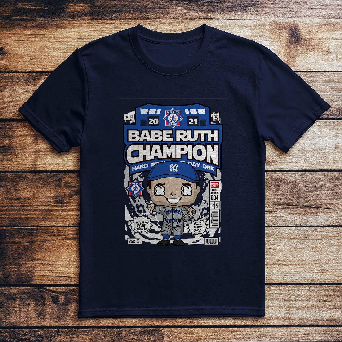 Babe Ruth Baseball Legend T-Shirt