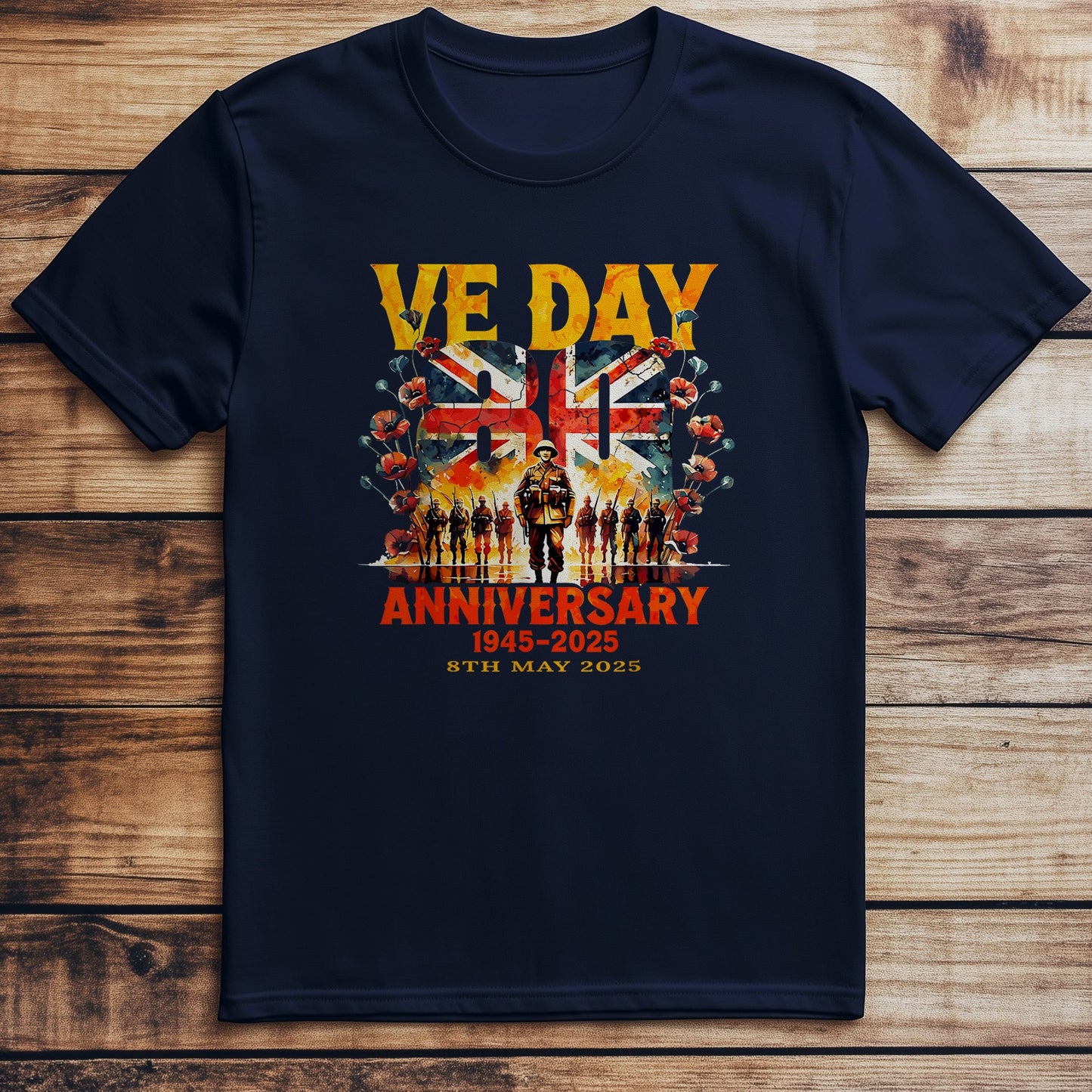 Ve Day Uk 80Th T-Shirt Style001