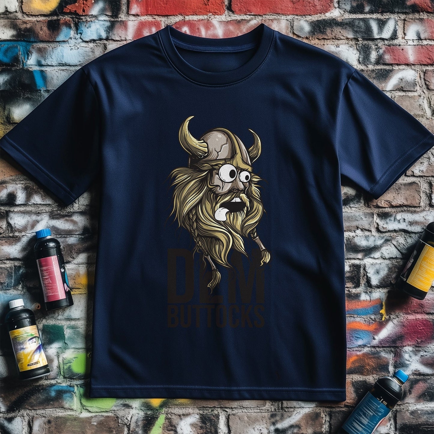 Dem Buttocks Viking T-Shirt -
