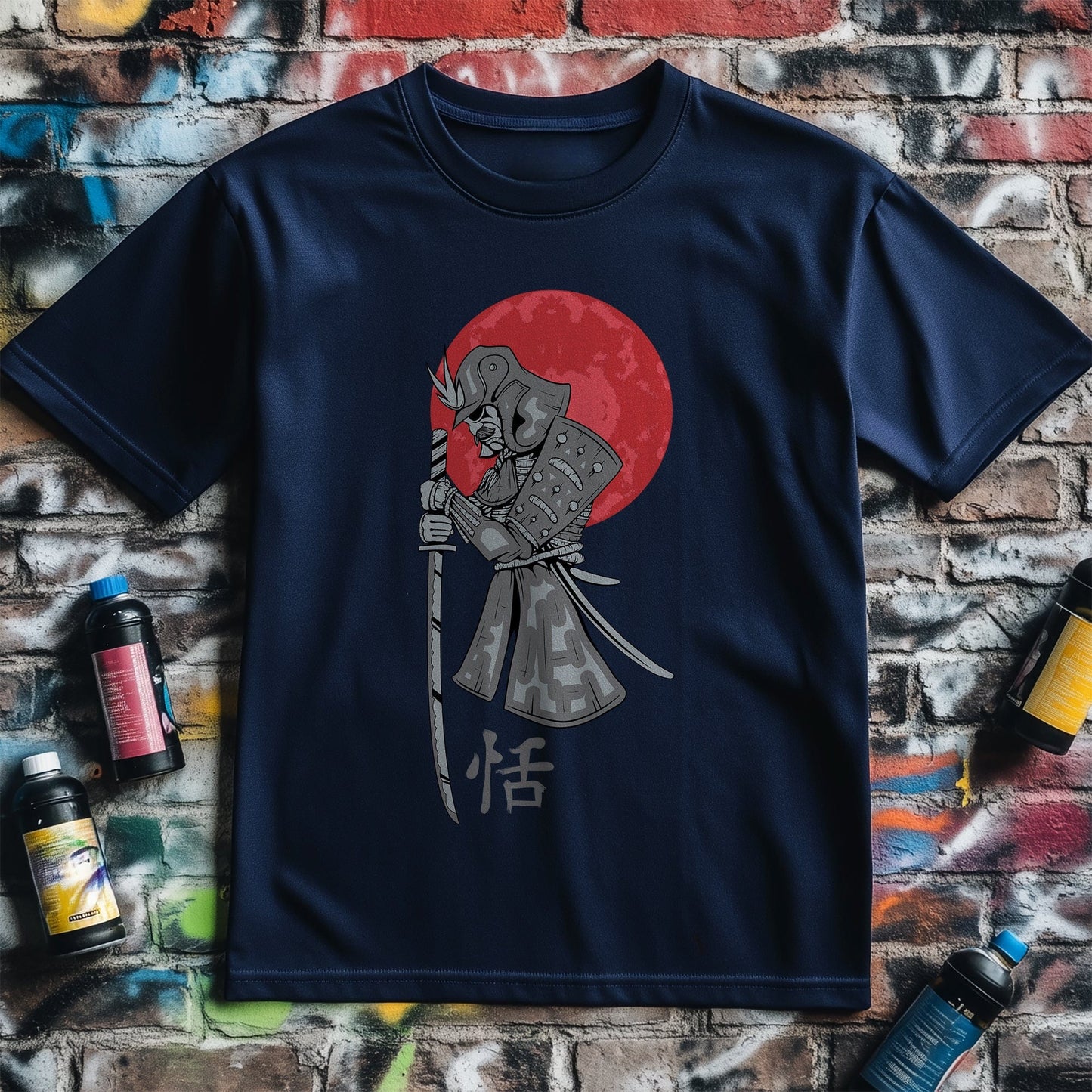 Japanese Samurai T-Shirt Slice