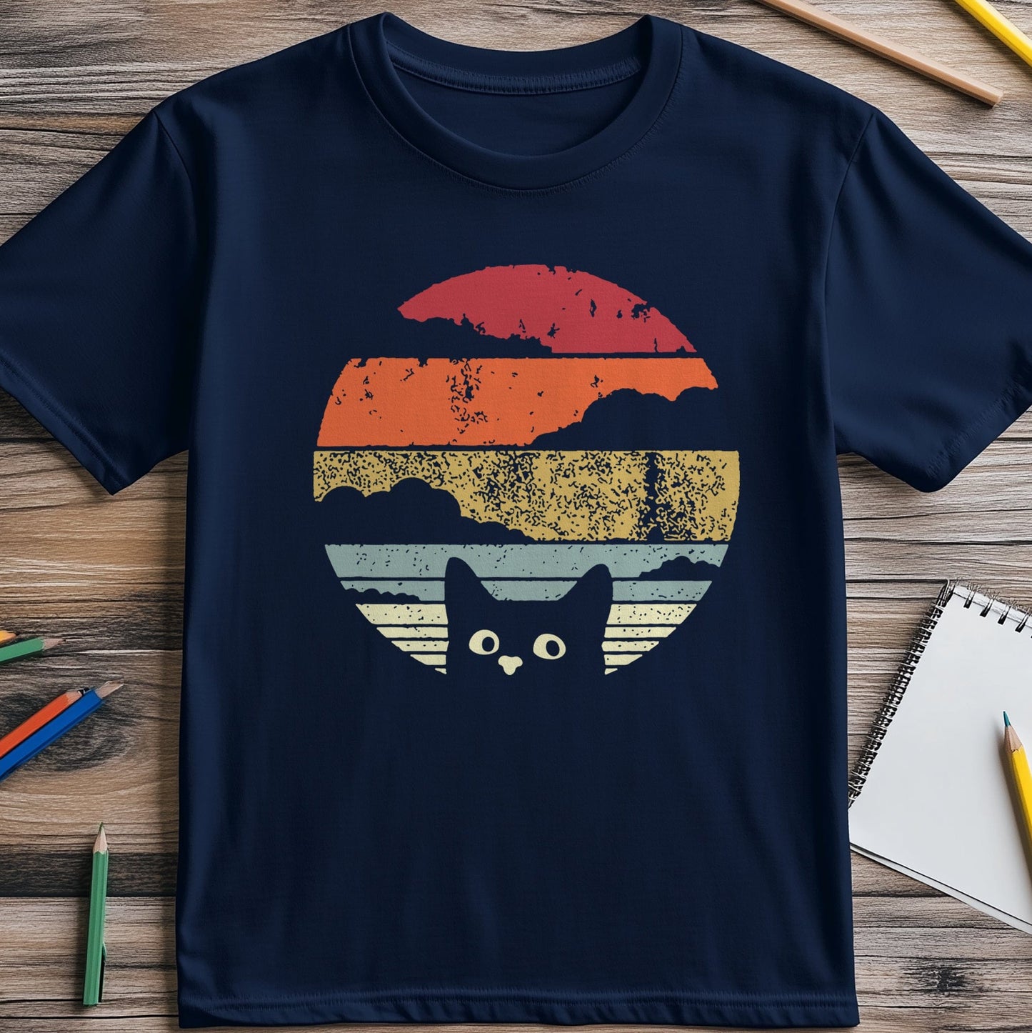 Cat Retro 4 T-Shirt
