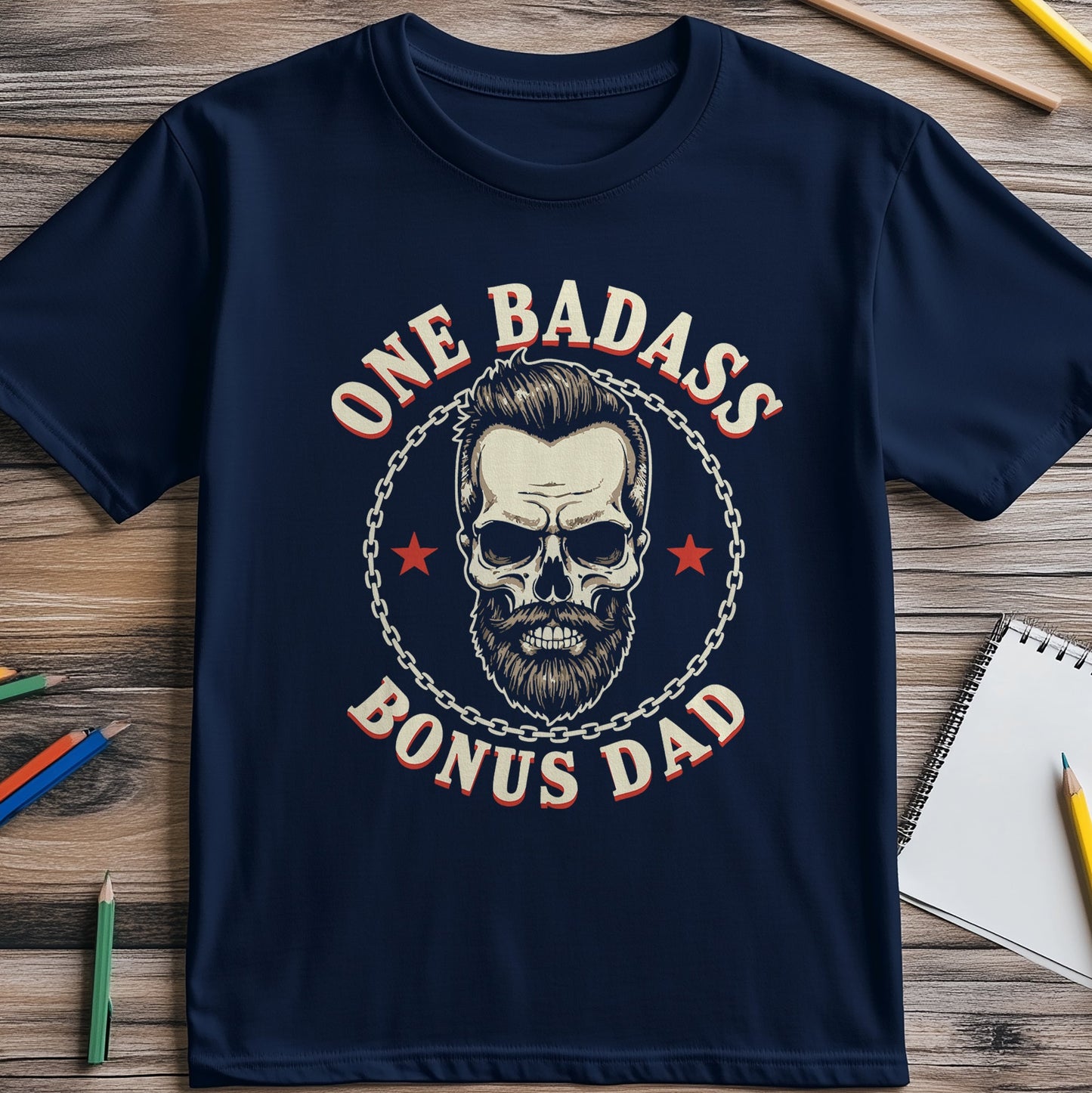 Badass Bonus Dad T-Shirt