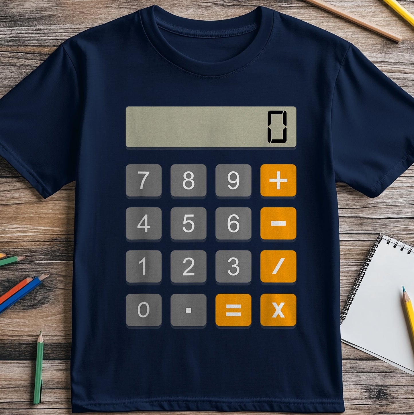 Calculator Number Math Kids Tee