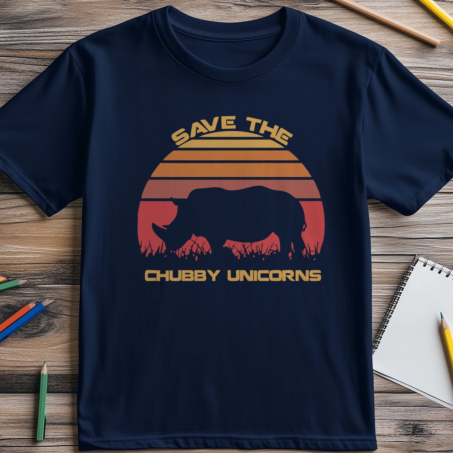 Chubby Unicorns 4 T-Shirt - Save Our