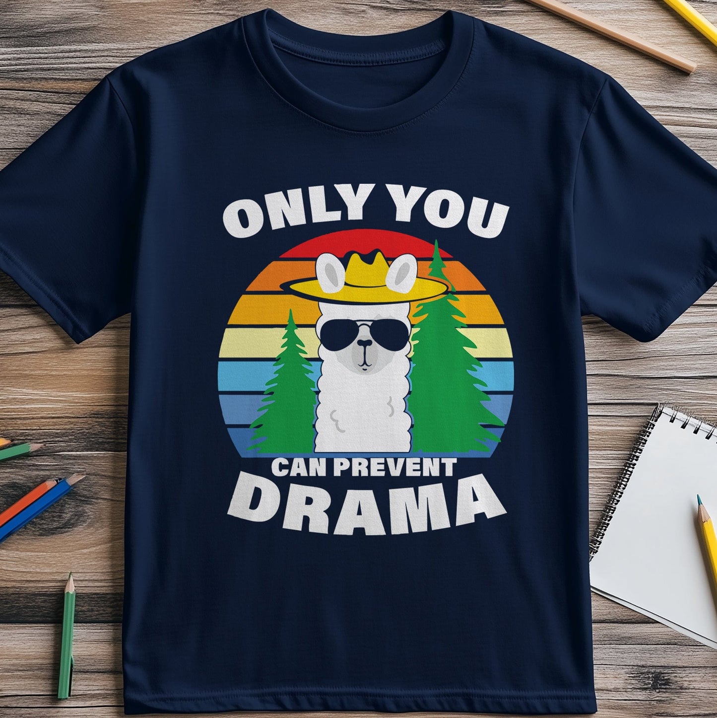 Drama Llama 2 T-Shirt - Only you