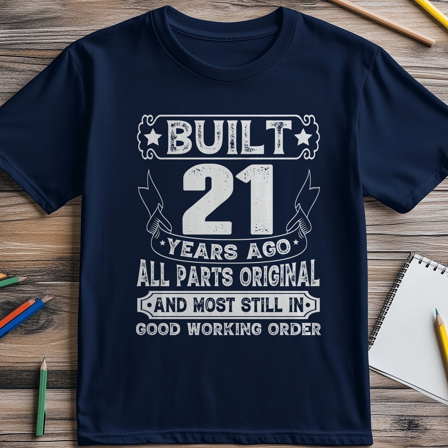 Built Years Ago 21 T-Shirt
