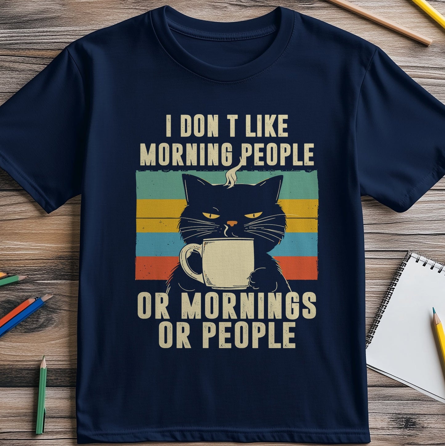 Morning People 1 T-Shirt - For Night