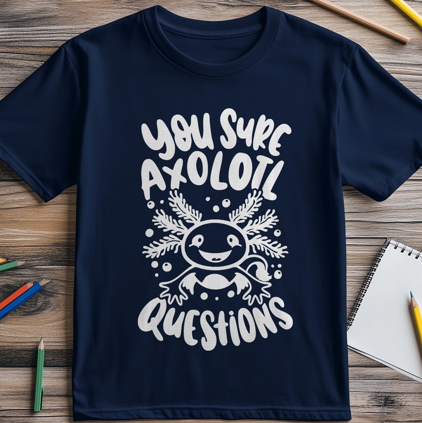 Axolotl Questions 4 T-shirt