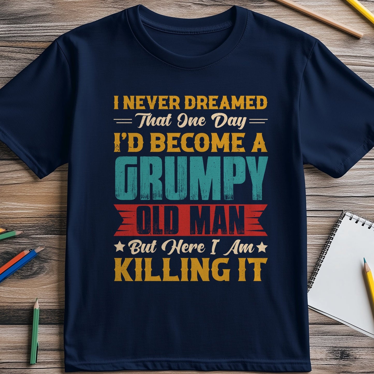 Grumpy Old Man 4 T-Shirt