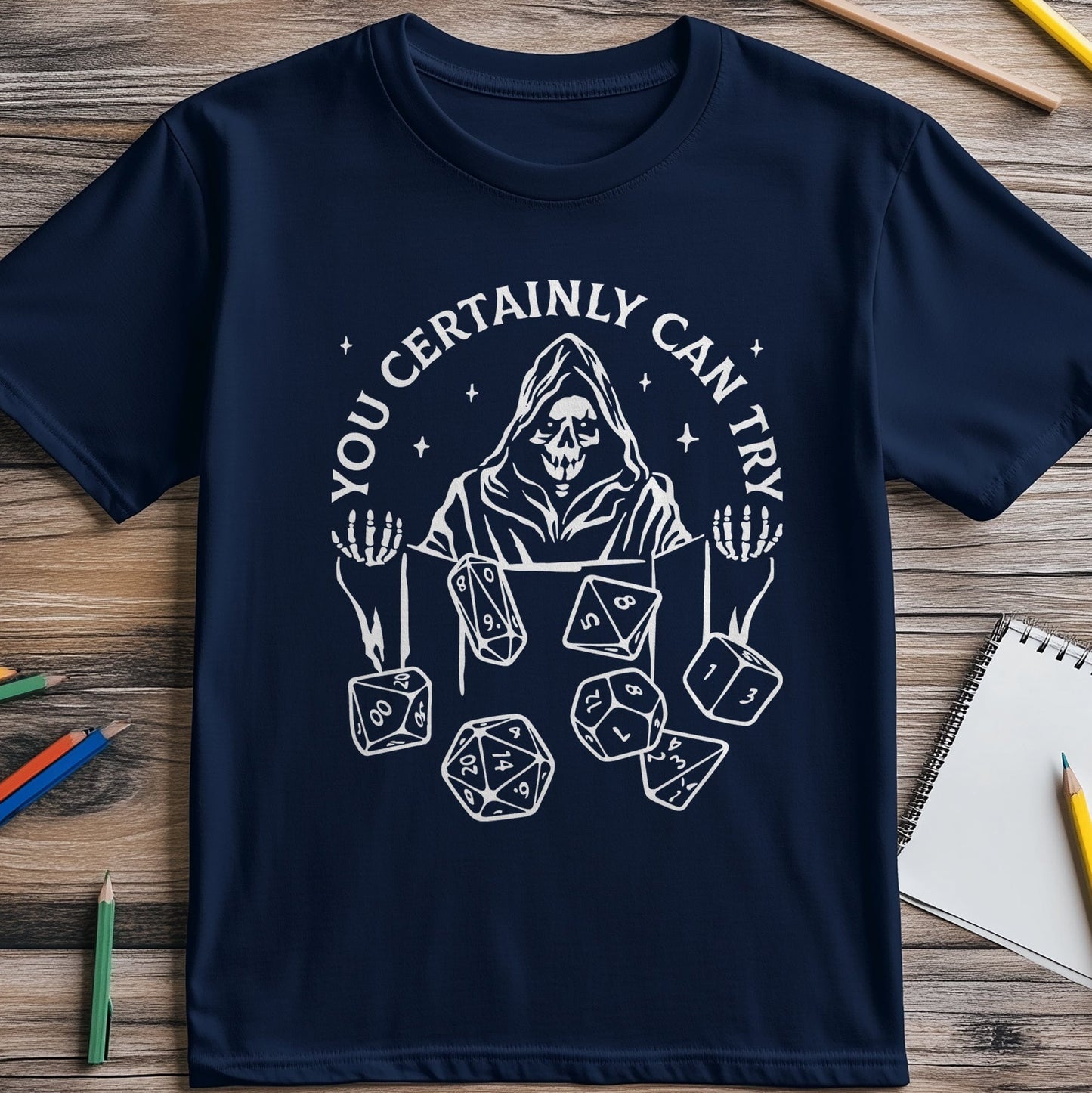 Certainly Try 3 t-shirt - Roll the