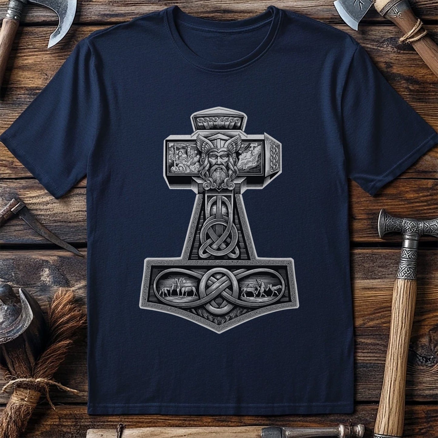 Vikings Nordic4 T-shirt Hammer