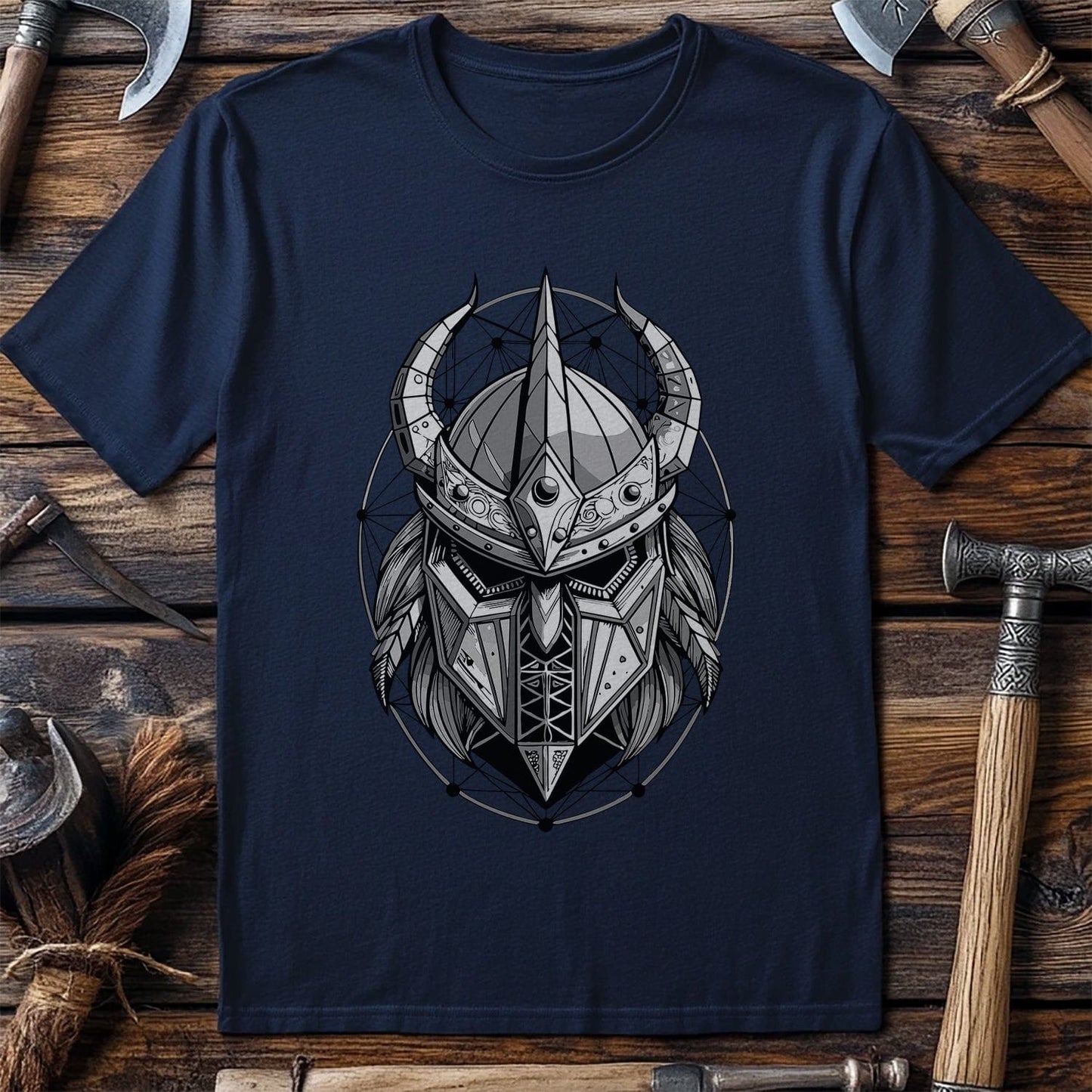 Vikings Nordic11 T-Shirt Masked warrior
