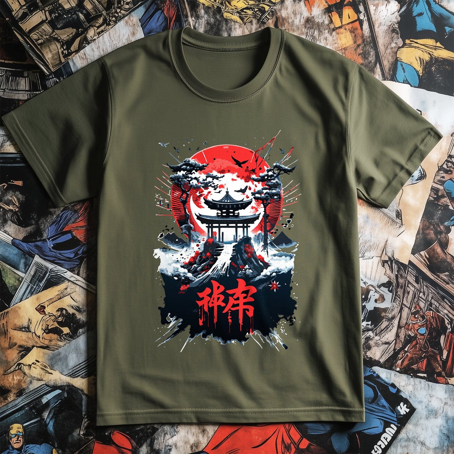 Japan Ed Sun Anime T-shirt