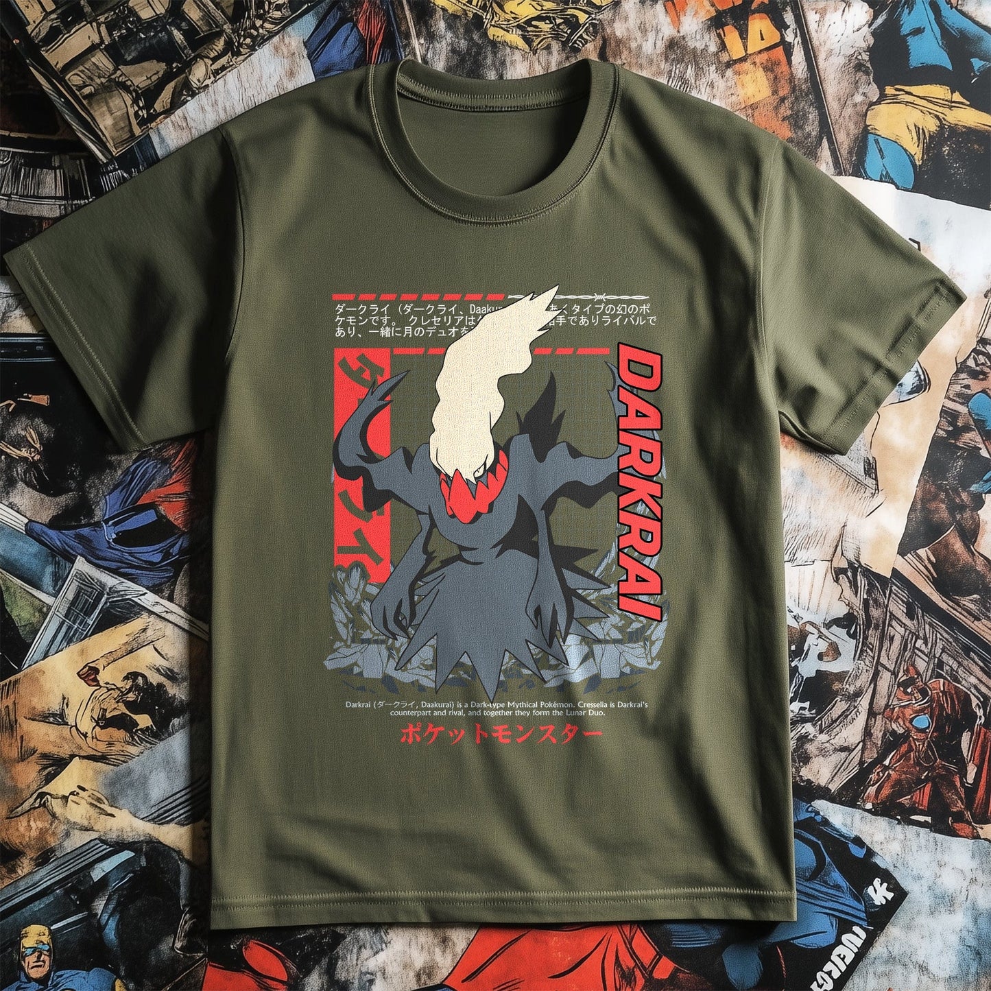 P4 Pokémon Darkrai1 T-Shirt