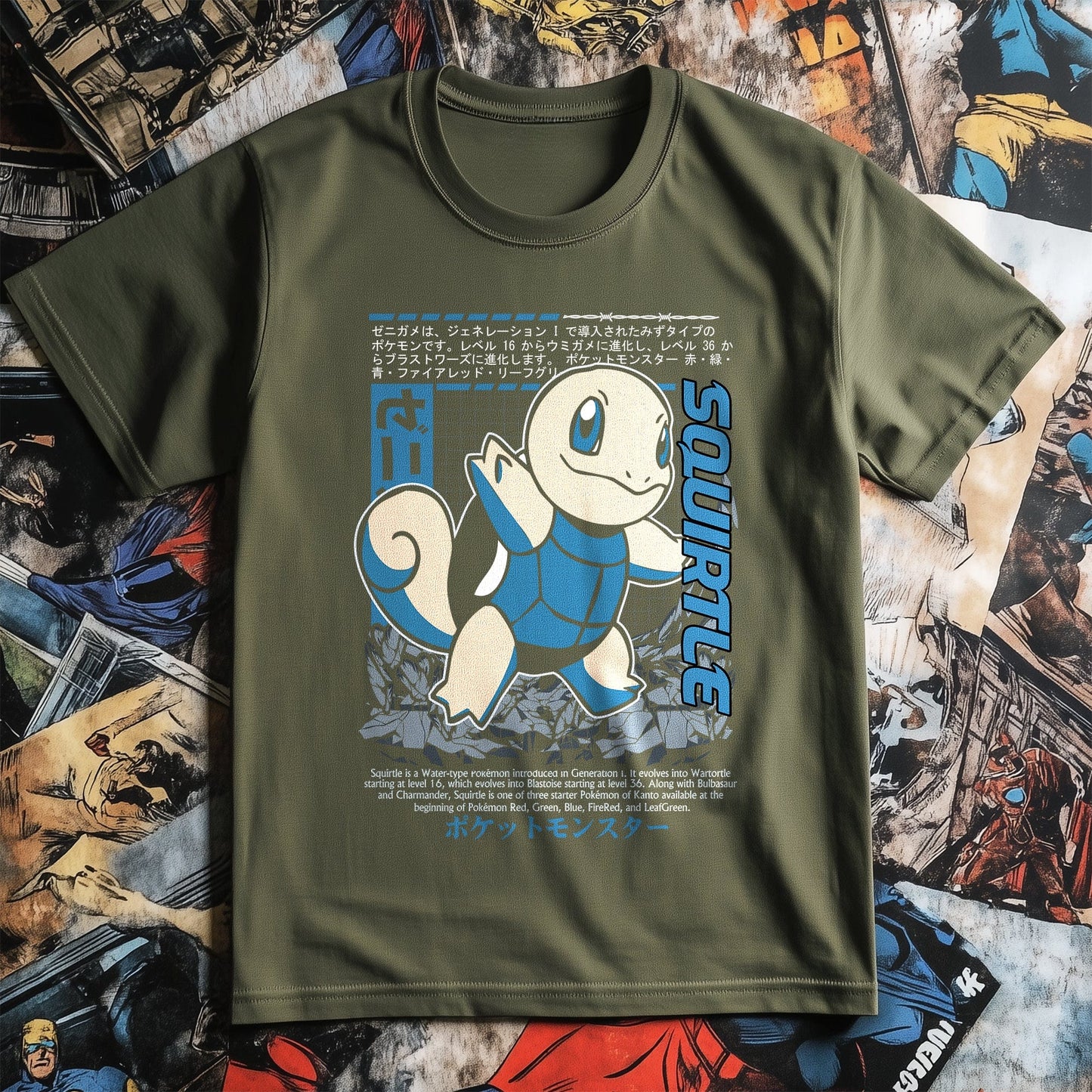 Squirtle Shenanigans T-shirt
