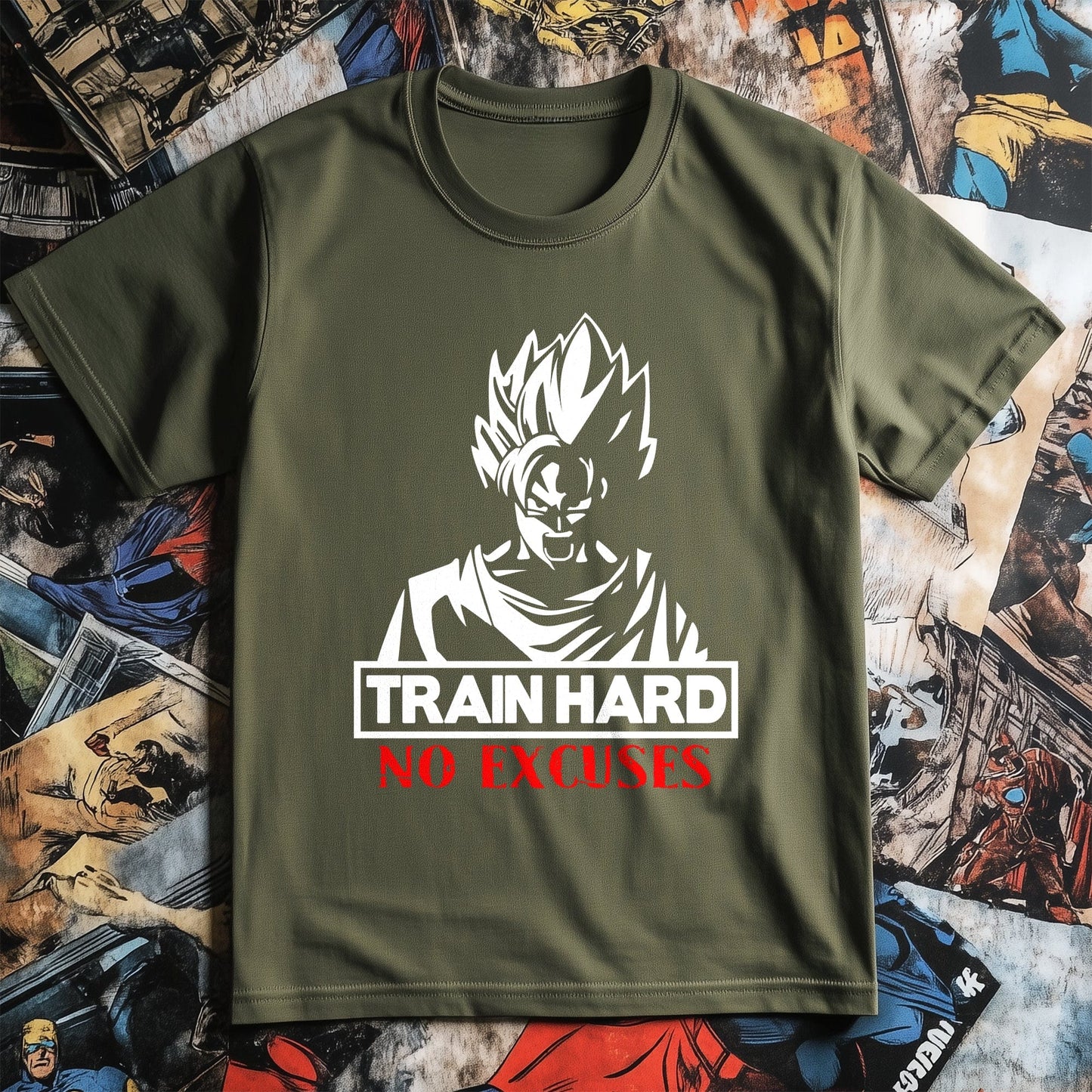 Goku Train Hard T-shirt - No